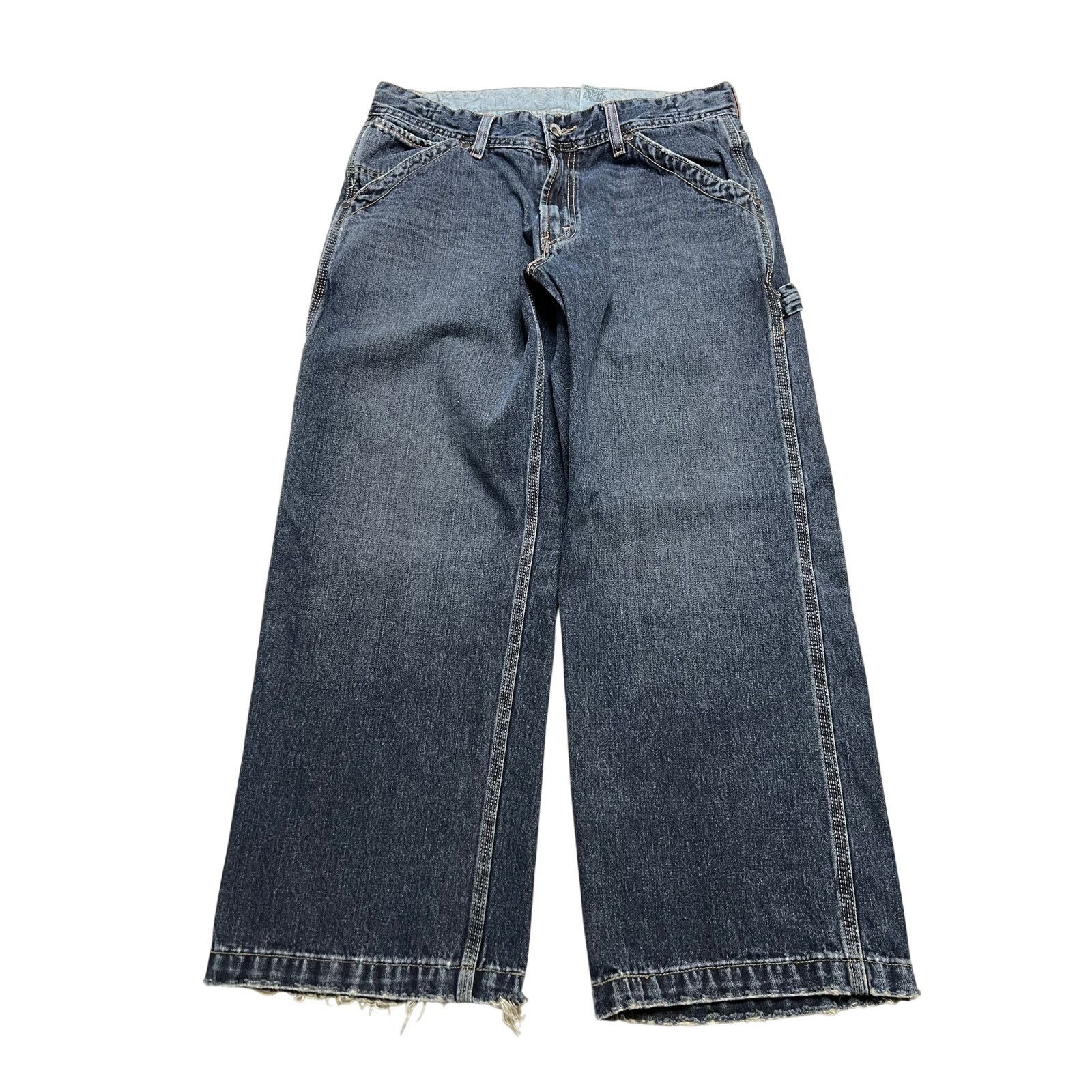 Levi's Vintage Levi’s Carpenter Jeans W32 Vintage Y2K Cropped Wide Size US 32 / EU 48 - 1 Thumbnail