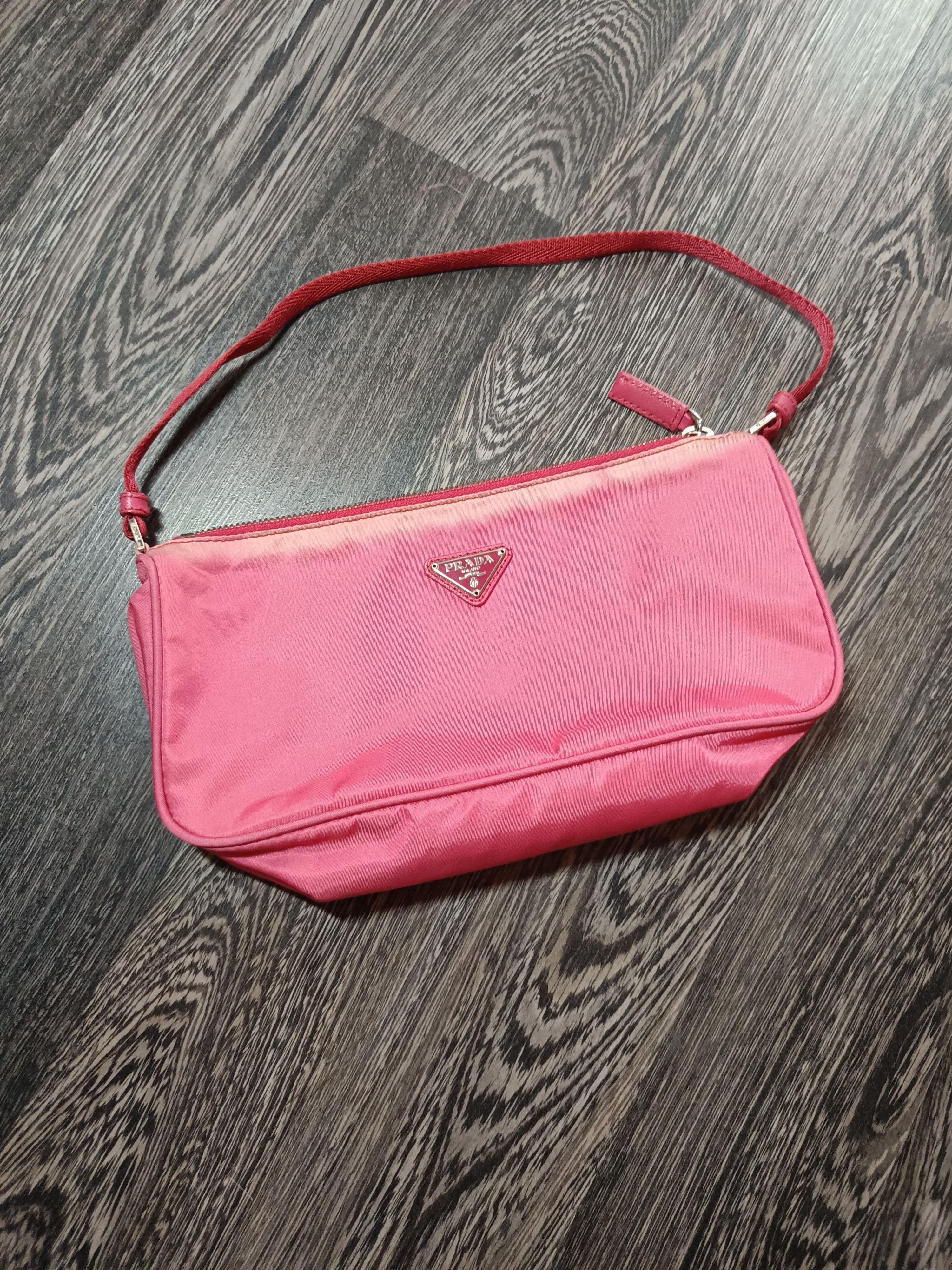 Bag 2004 Shoulder Hand Re Nylon Hobo Sport in Pink, Women's