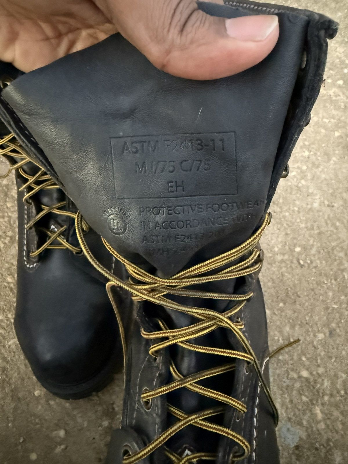 WESCO Wesco voltfoe black boots Size US 13 / EU 46 - 5 Thumbnail