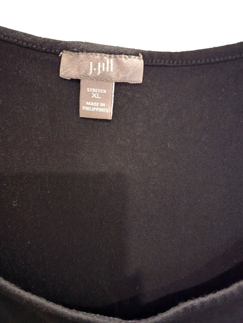 J. Jill Women's J.Jill Tank Top Black Size XL Rayon/Spandex. Size XL / US 12-14 / IT 48-50 - 5 Thumbnail