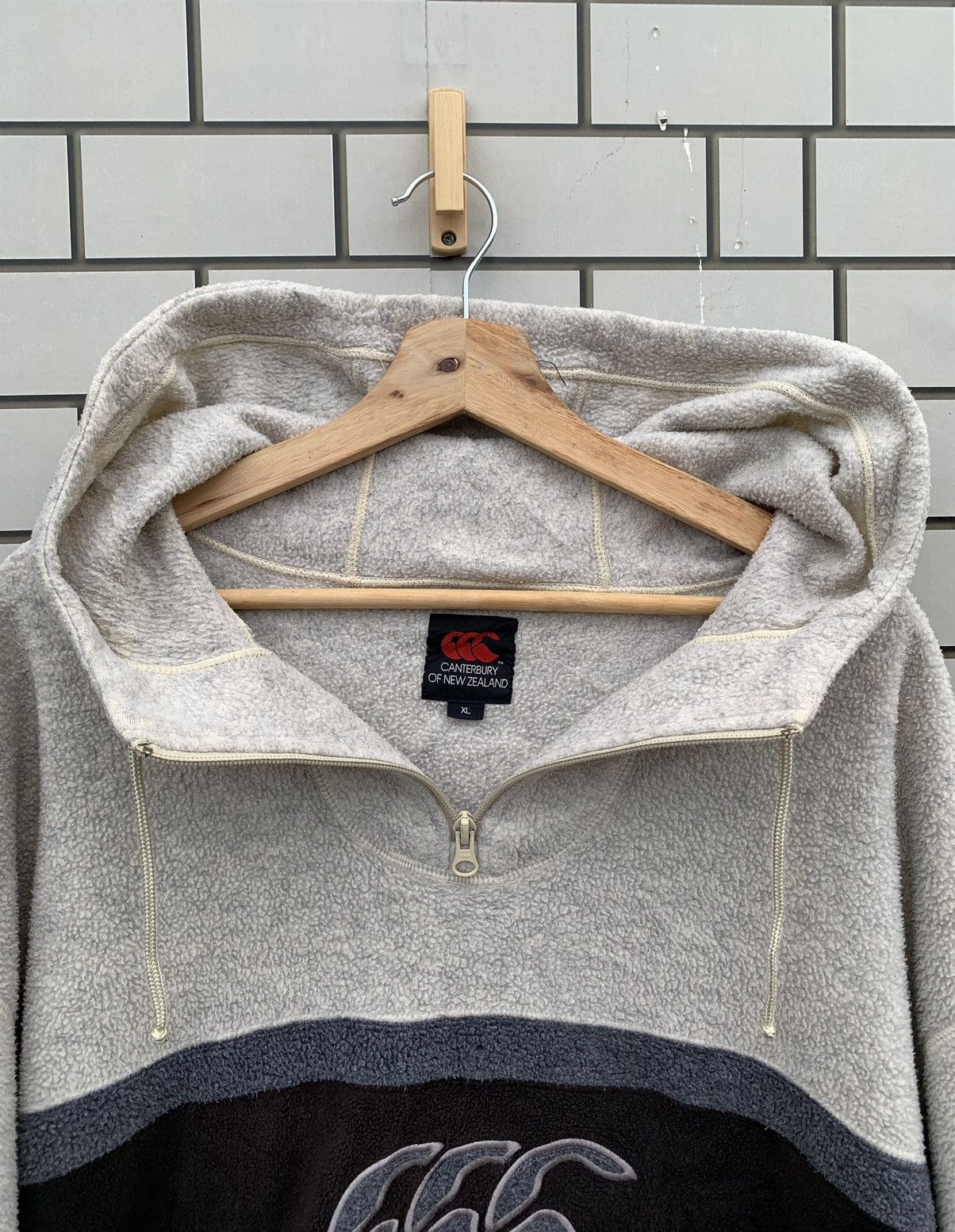 Canterbury of New Zealand × Vintage Vintage Canterbury x Polartec Sweatshirt Hoodie Half Zip Size US XL / EU 56 / 4 - 14 Thumbnail
