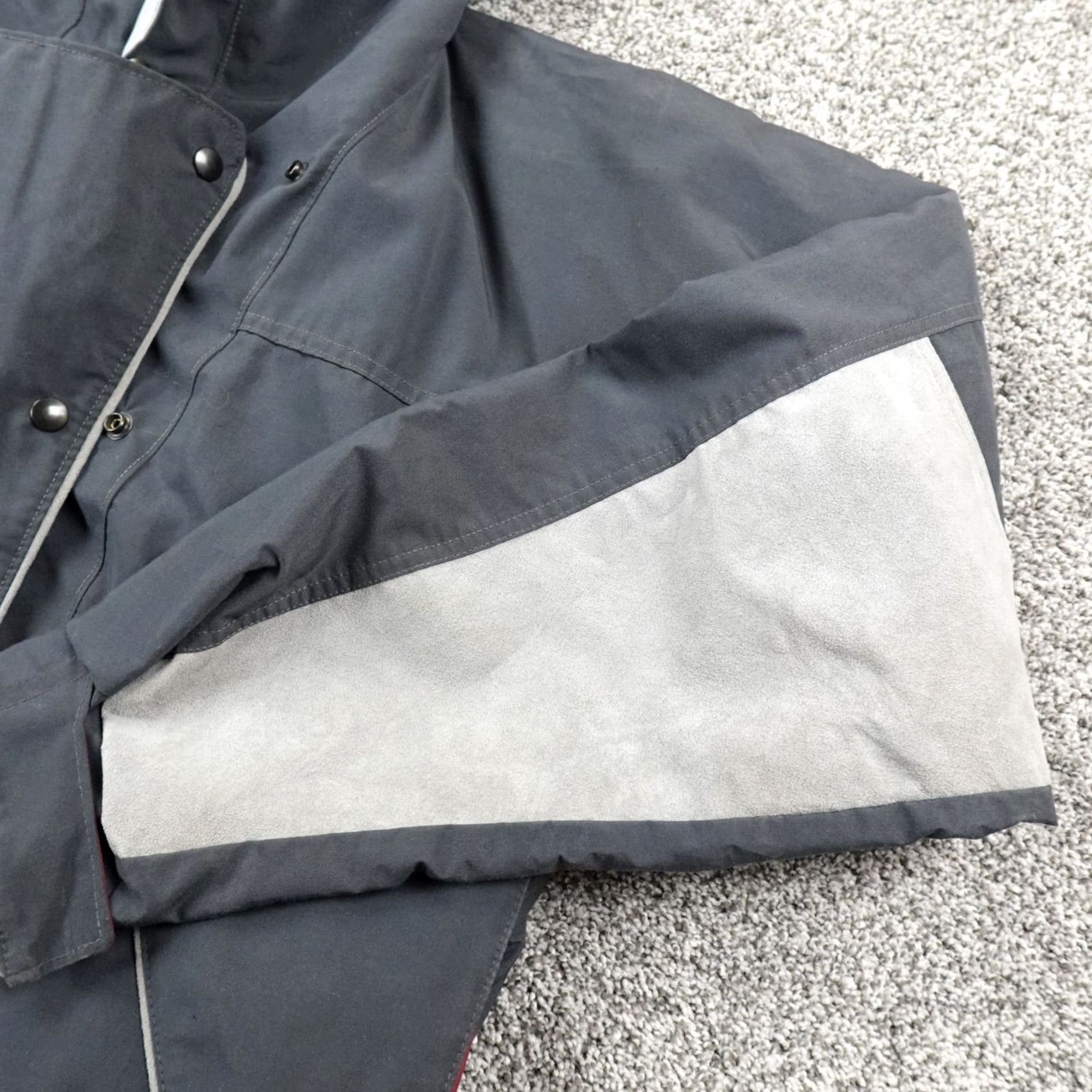 Vintage VTG Goretex Jacket Mens XL Gray Waterproof Zip Windbreaker Outdoor Hiking Coat Size US XL / EU 56 / 4 - 5 Thumbnail