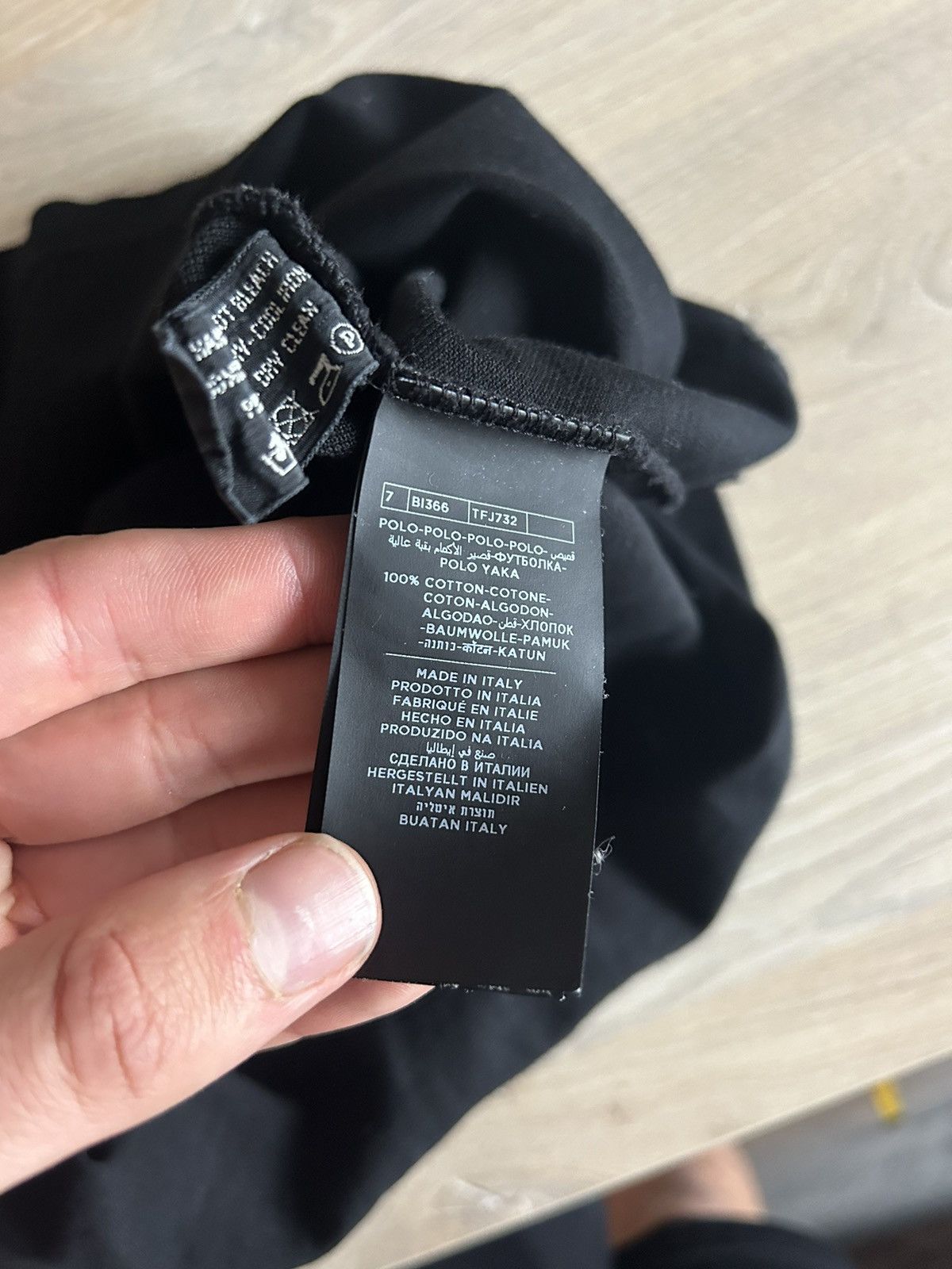 Tom Ford Tom Ford Black Classic Polo Shirt Size US M / EU 48-50 / 2 - 9 Thumbnail
