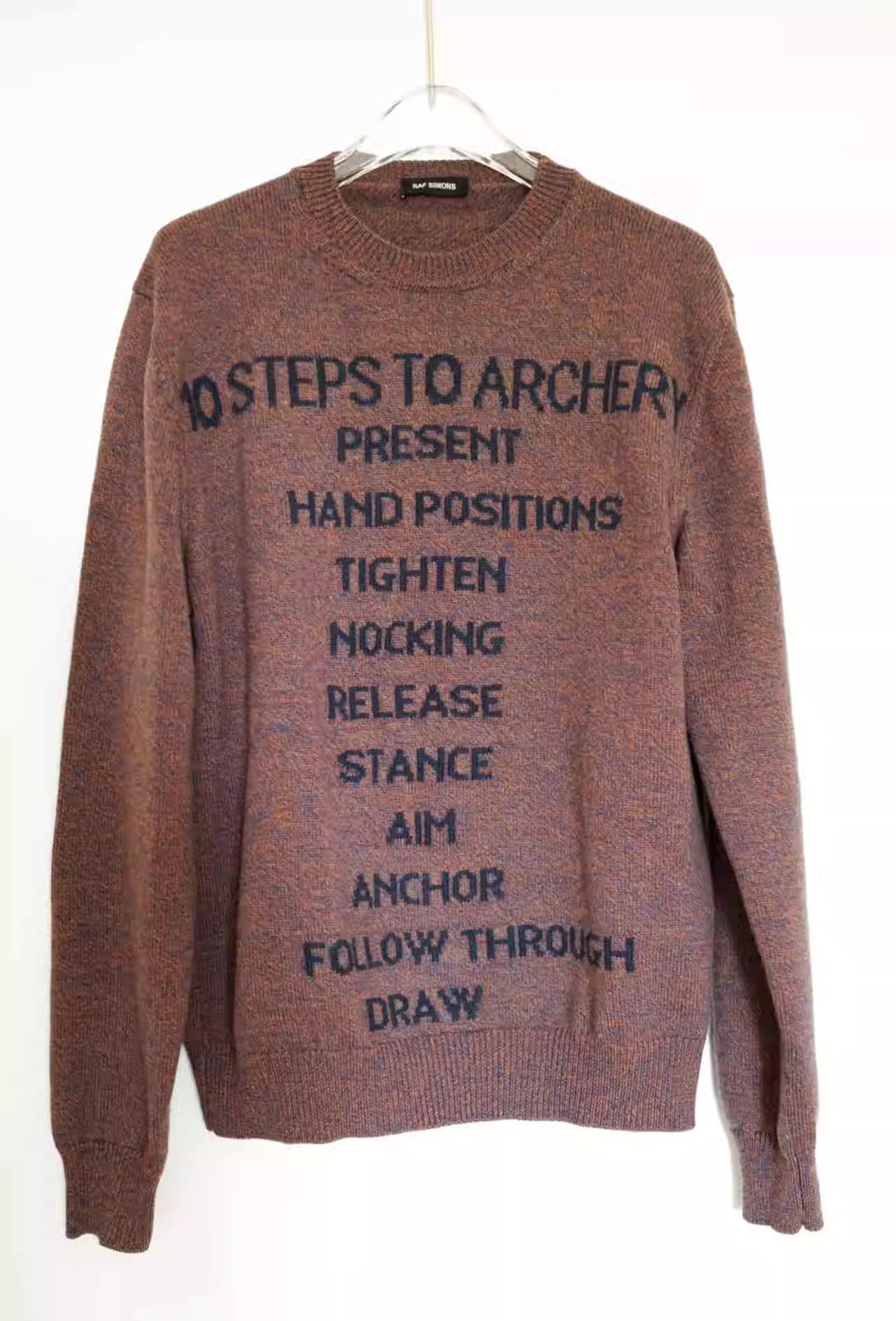 Raf Simons Raf Simons Berry English Sweater-2505 Size US S / EU 44-46 / 1 - 4 Thumbnail