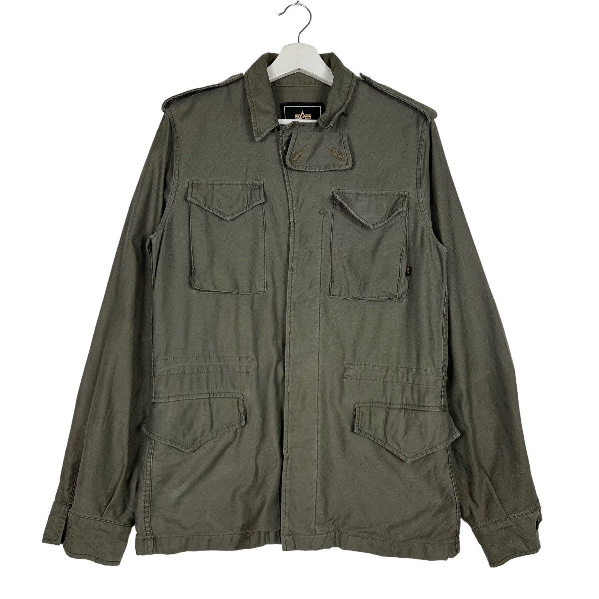 Alpha Industries 🔥 ALPHA FIELD MILITARY JACKET Size US M / EU 48-50 / 2 - 2 Thumbnail