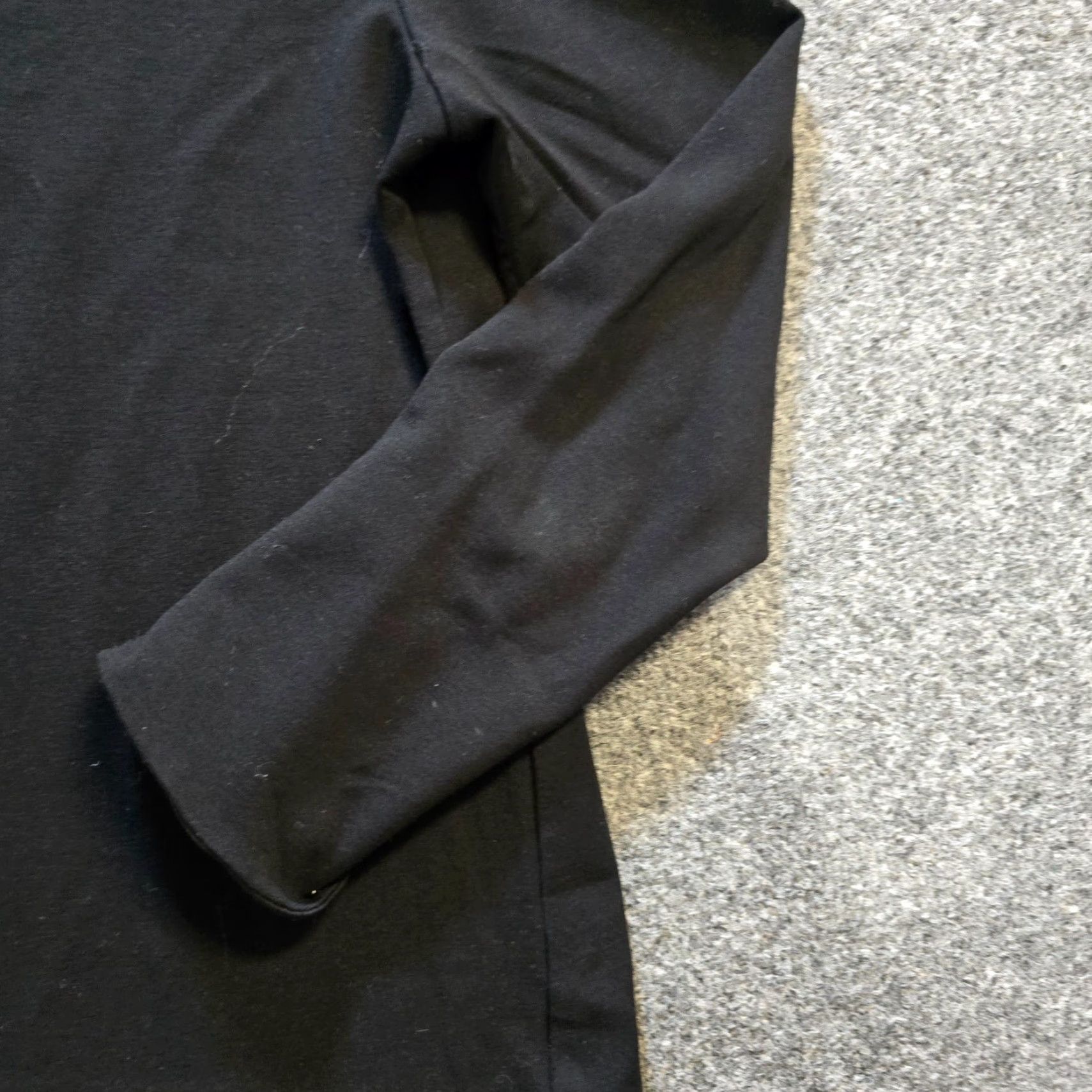 Vintage Jude Connally Top Womens Size Small Black Stretch No Iron Career Travel Capsule Shirt Adults Regular Black Long Sleeve Knit Size S / US 4 / IT 40 - 4 Thumbnail