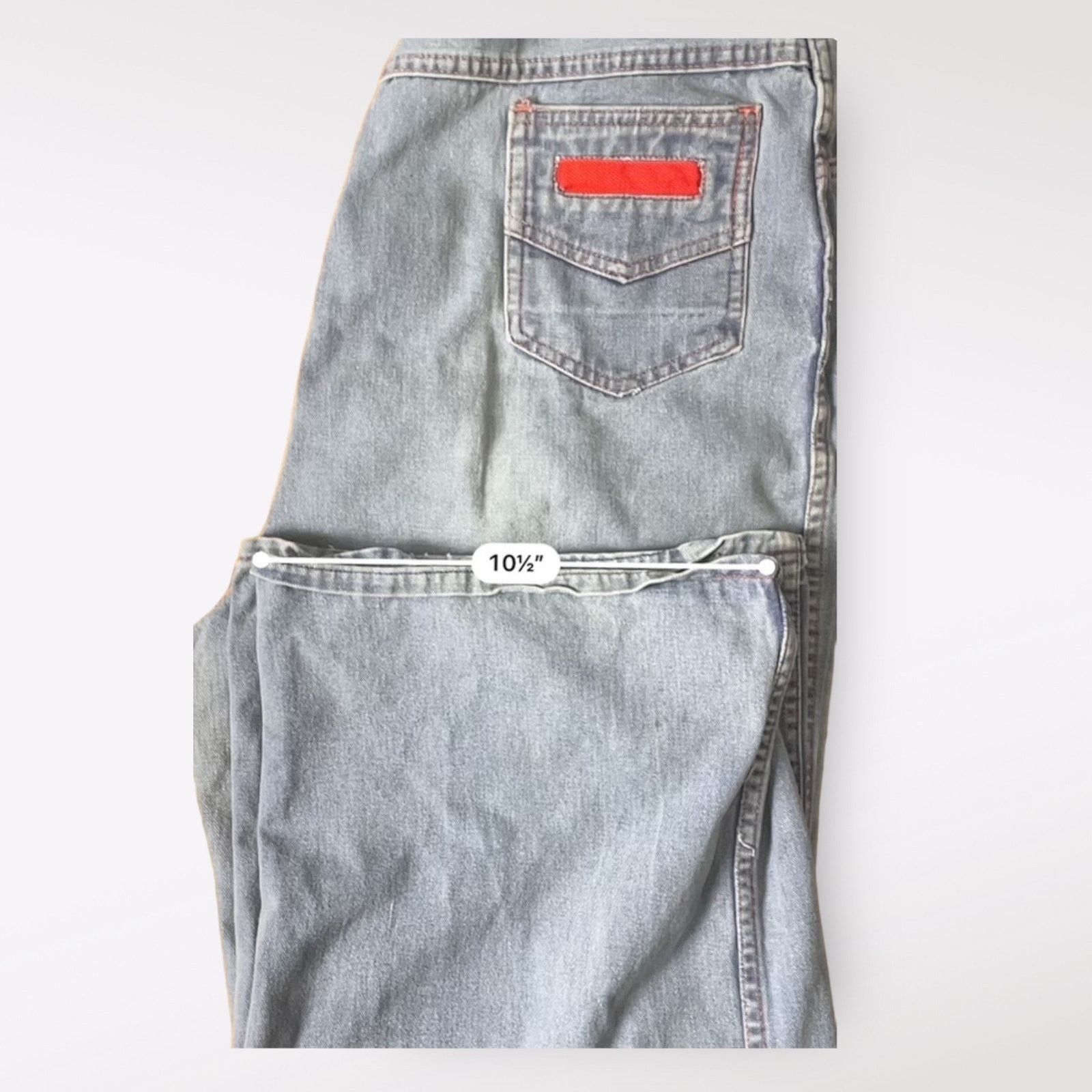 Other WPL 6749 Vintage 70s High Waist Wide Leg Jeans Size 36 Size 36" / US 14 / IT 50 - 7 Thumbnail