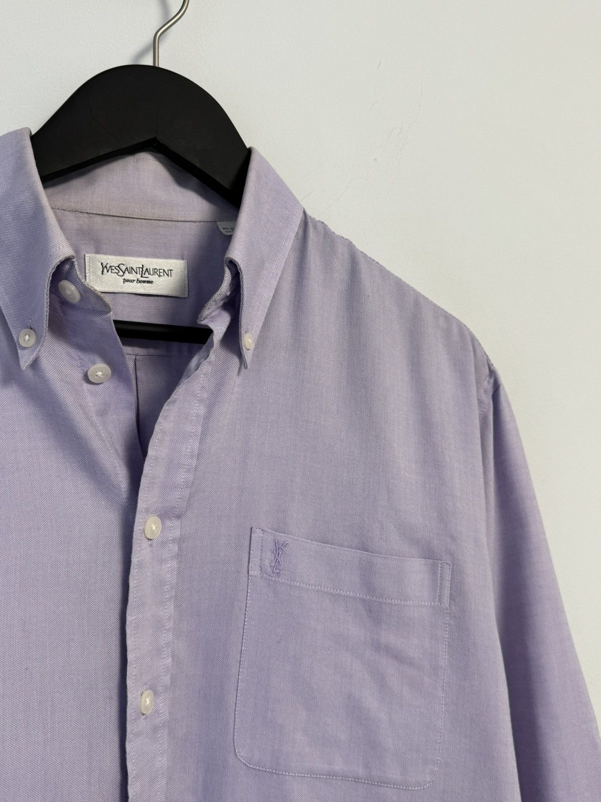 Yves Saint Laurent Yves Saint Laurent Button Up Shirt Luxury Size US L / EU 52-54 / 3 - 9 Thumbnail