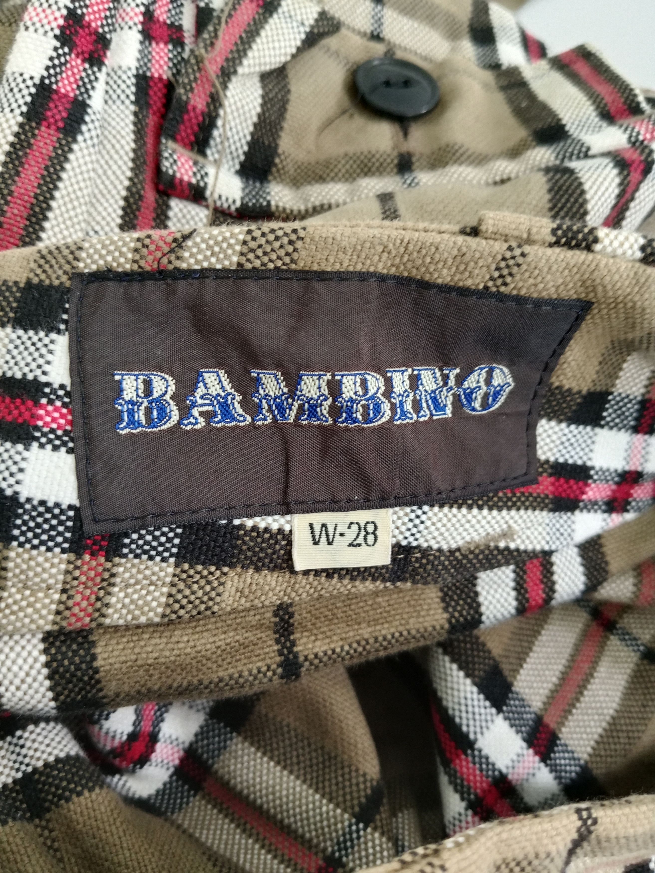If Six Was Nine × Japanese Brand Vintage Bambino Checkered Bushpants Japanese Brand Size US 29 - 10 Thumbnail