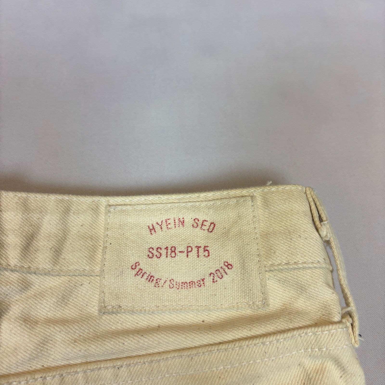 Hyein Seo $503 HYEIN SEO SS18 Patchwork Denim Jeans Crop Women's 1 Size 28" / US 6 / IT 42 - 4 Thumbnail