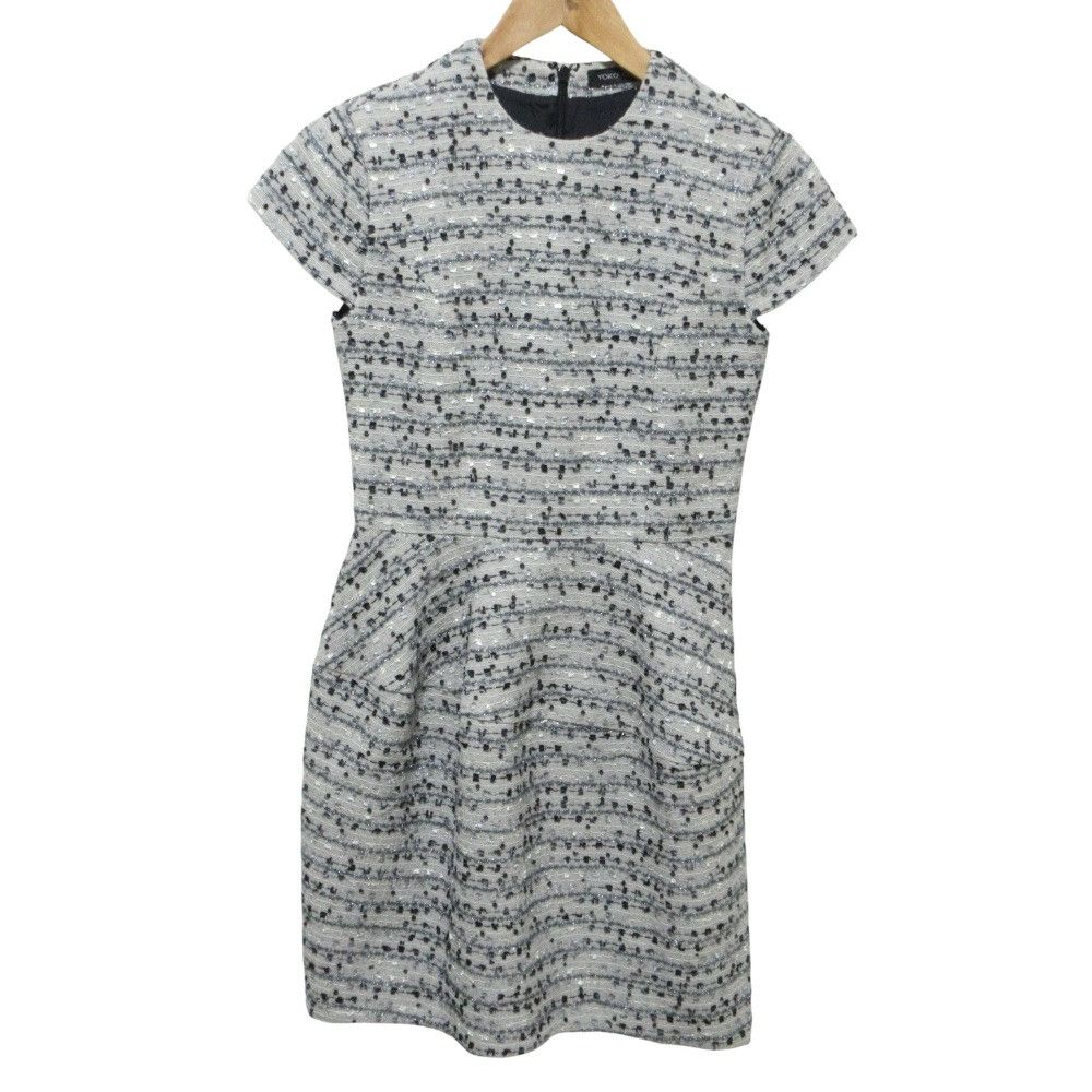 Other Other YOKO CHAN Tweed Dress Textile Dresses YCD-120-563 DUTY FREE for USA Size ONE SIZE - 1 Thumbnail