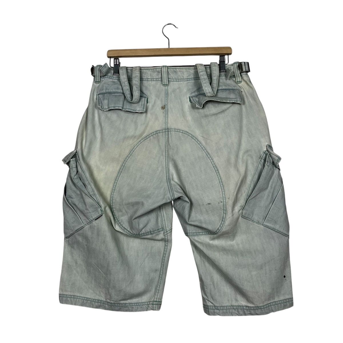 Japanese Brand Vintage Balance Wear Design Short Denim Size US 34 / EU 50 - 7 Thumbnail