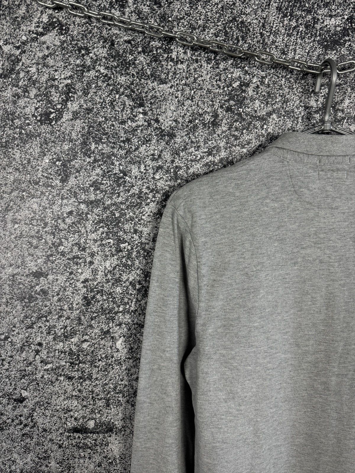 Allsaints Allsaints Sandringham Long Sleeve Polo Shirt Luxury Size M Size US M / EU 48-50 / 2 - 12 Thumbnail
