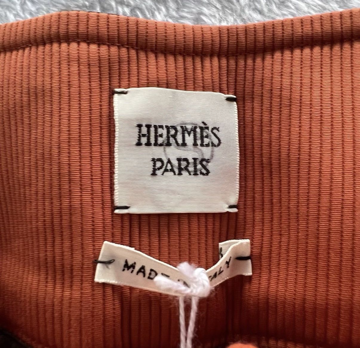 Hermes HERMES Orange Wide-Leg Pants J41 Size 24" / US 00 / IT 34 - 3 Thumbnail