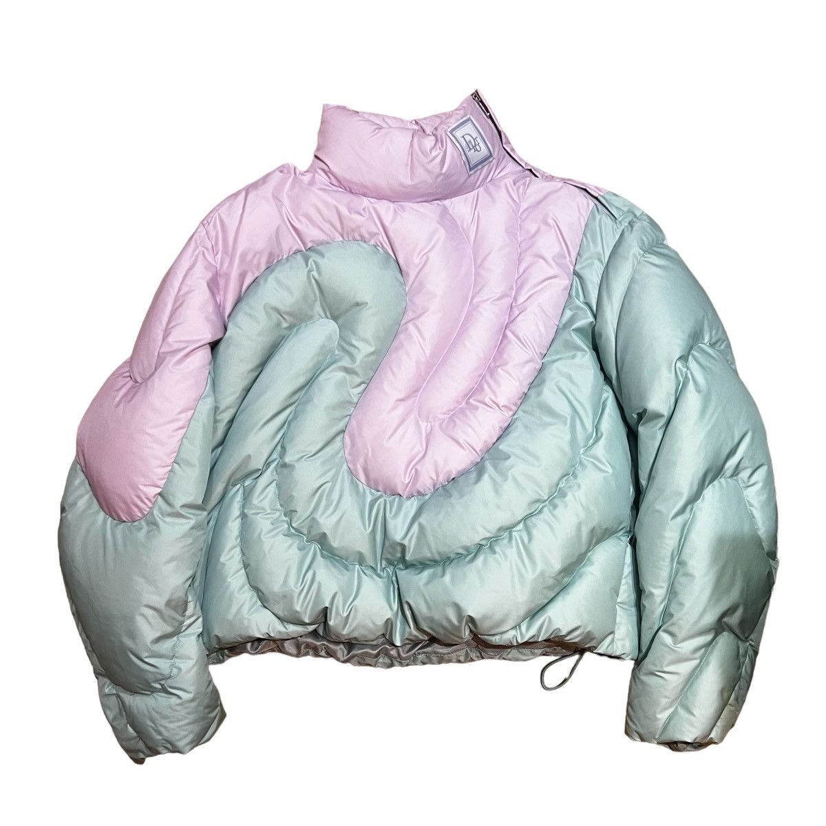 DIOR 23SS ×ERL WAVE TECHNICAL SILK CANVAS BLOUSON JACKET