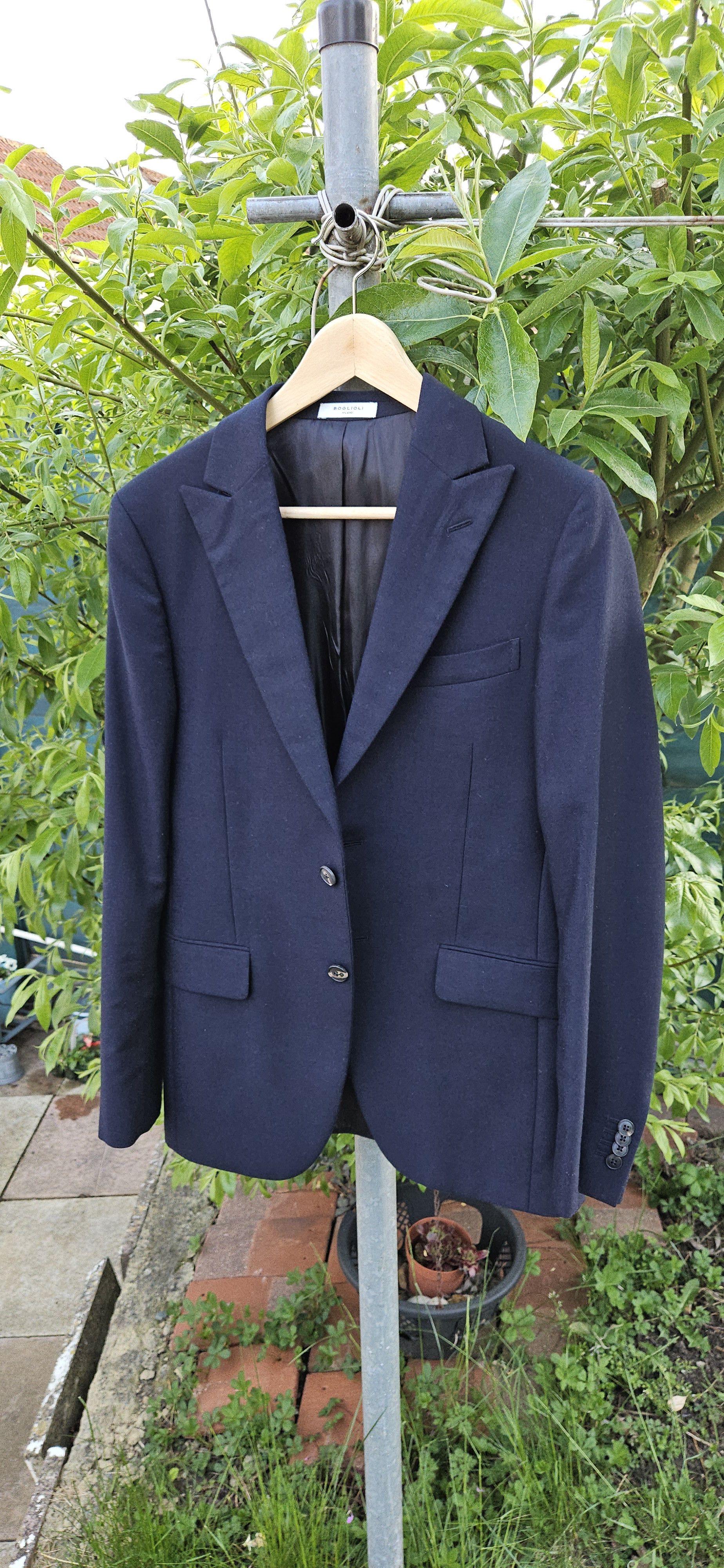 Boglioli 2Pc Suit. Single-Breast Wool. Unworn, IT 46, rrp $2000 Size 36R - 6 Thumbnail