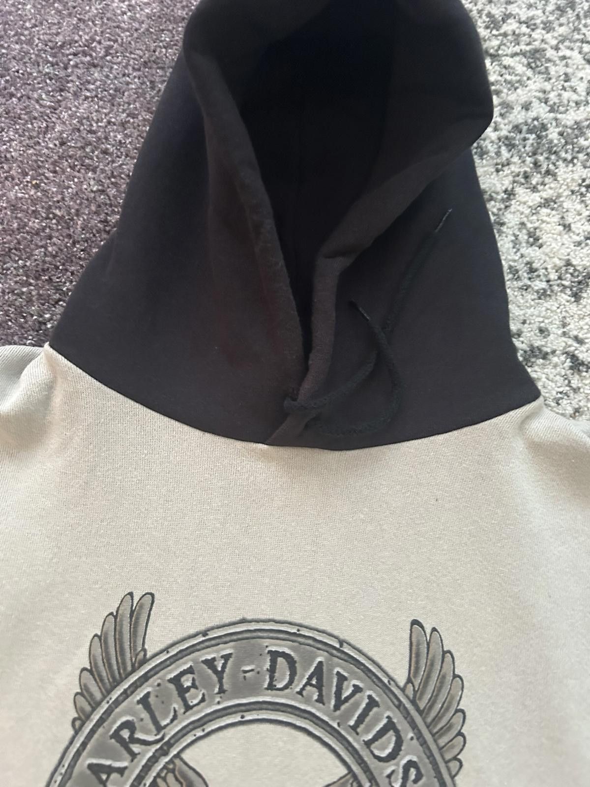 Harley Davidson Harley-Davidson Poole’s Cycle Two-Tone Hoodie – Hamilton, ON Size US L / EU 52-54 / 3 - 5 Thumbnail