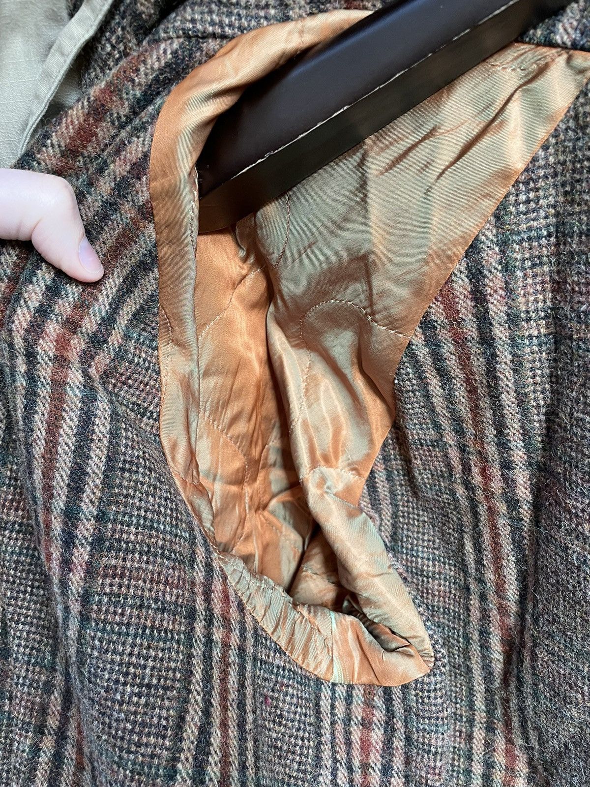 Engineered Garments FINAL DROP Engineered Garments Wool Tweed Lining Parka Size US XL / EU 56 / 4 - 9 Thumbnail