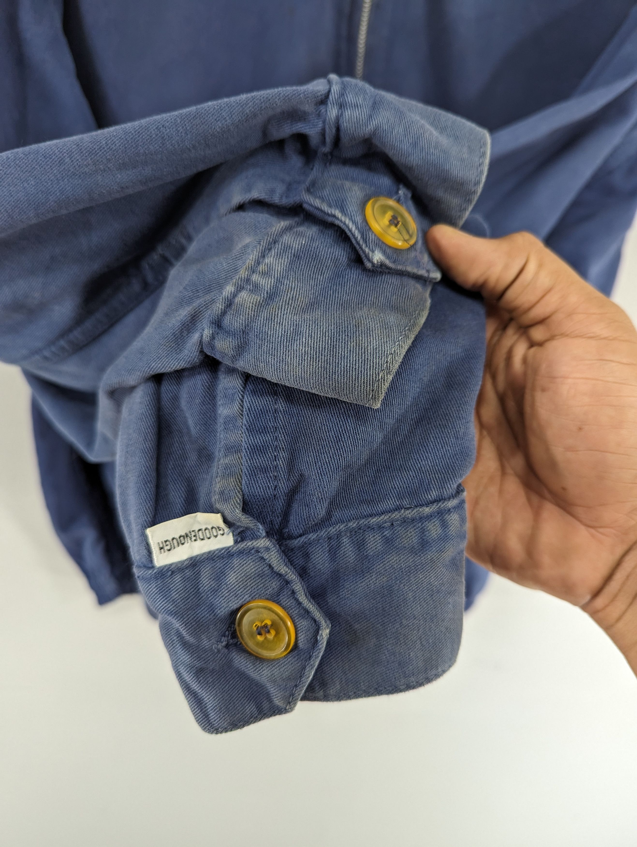 GOODENOUGH 🔥Vintage Goodenough Distressed Zipper Jacket Size US M / EU 48-50 / 2 - 9 Thumbnail