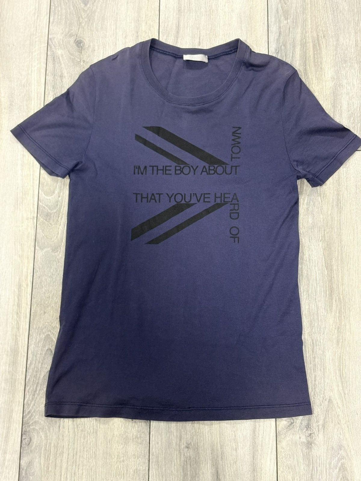 Dior × Hedi Slimane SS06 'Boy About Town' Tee | Grailed