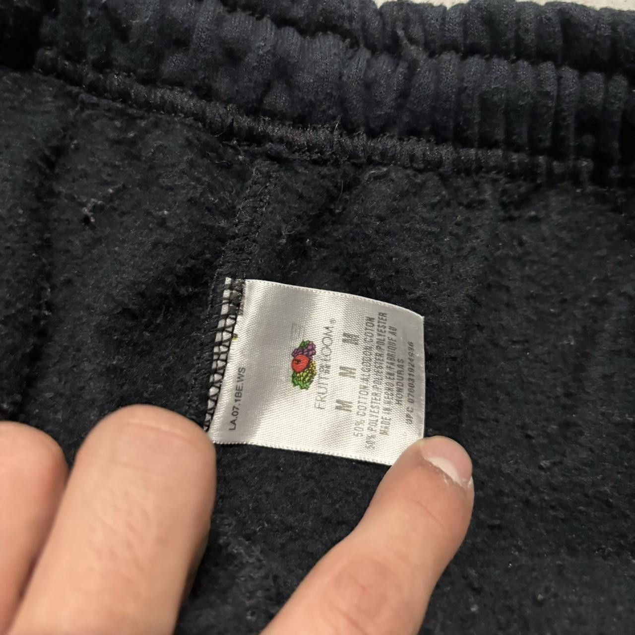 Japanese Brand × Vintage Crazy Vintage Y2K/2000s Black Essential Sweatpants! Size US 30 / EU 46 - 6 Thumbnail