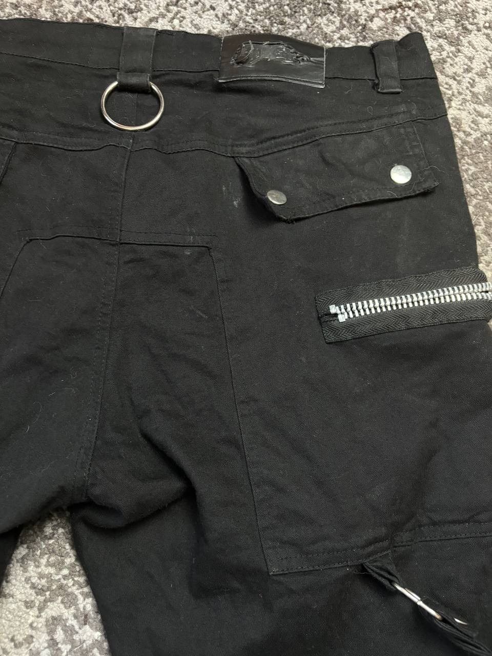 Japanese Brand Vixxsin Andre Men's Zipper Pants Ghotic Owens Style Opium Size US 35 - 8 Thumbnail