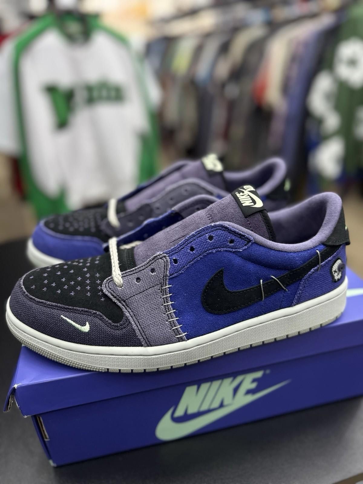 Jordan Brand Size 12 Air Jordan 1 Low OG Zion Williamson Voodoo Alternate Size US 12 / EU 45 - 1 Thumbnail
