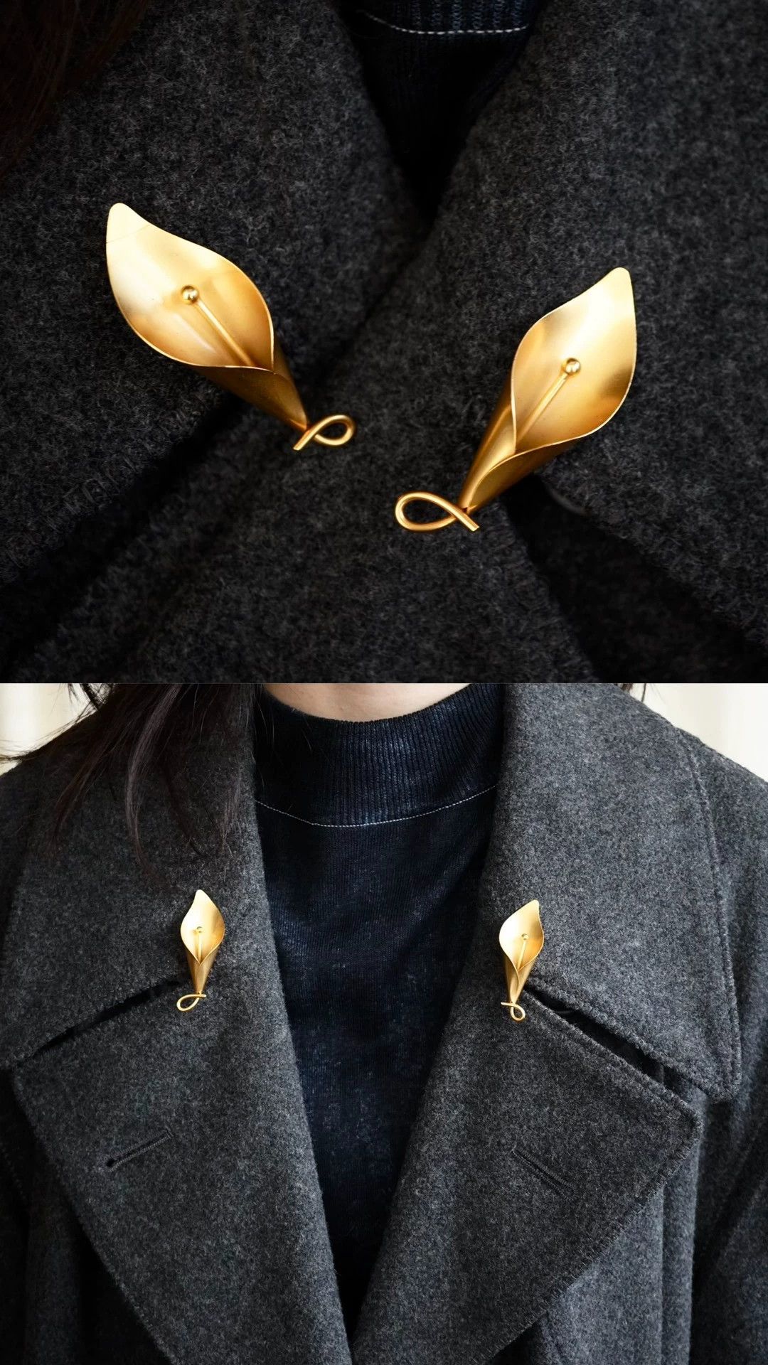 Kenzo Kenzo 1980s Rare Calla Lily Earclips Size ONE SIZE - 4 Thumbnail