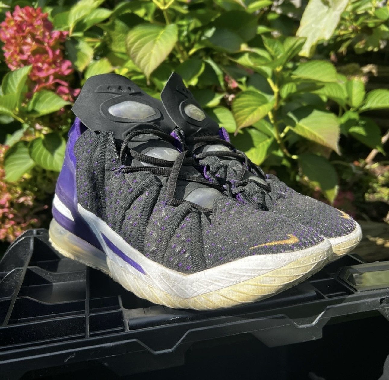 Nike LeBron 18 'Lakers' - CQ9283-004 Size US 8 / EU 41 - 1 Thumbnail