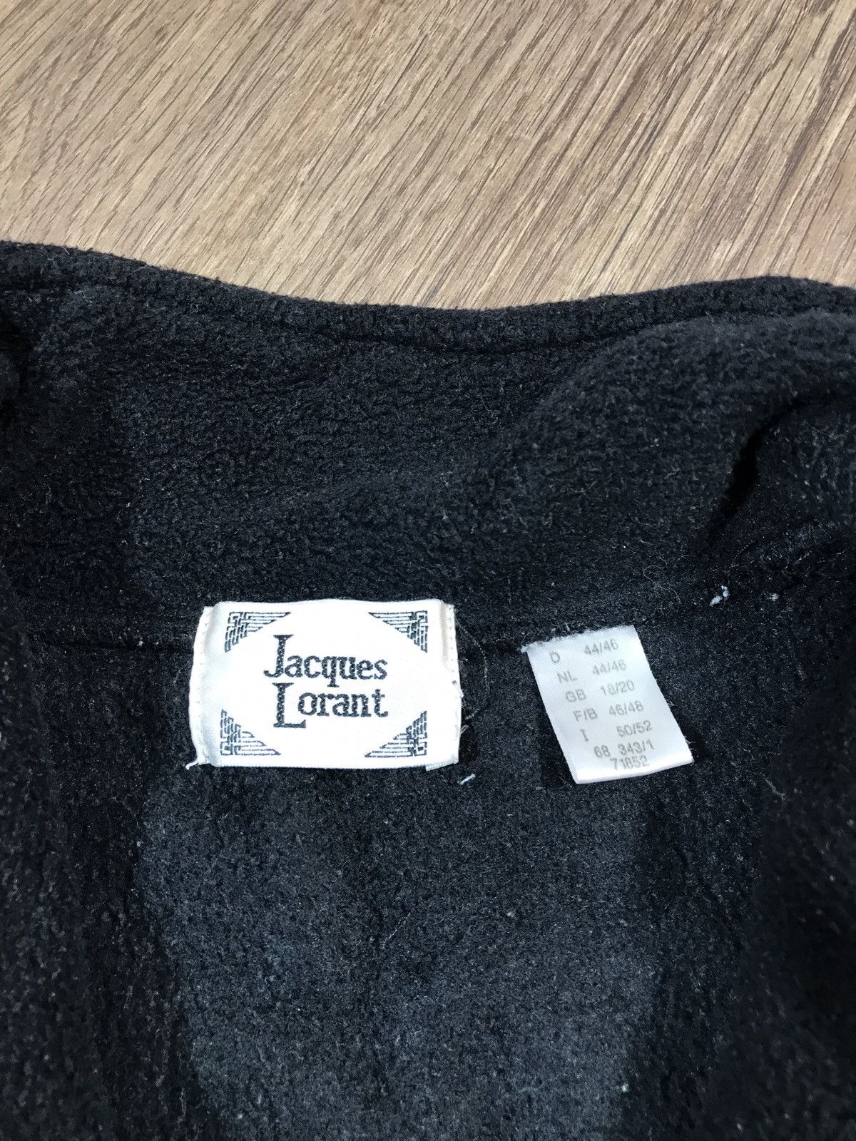 Vintage Jacques Lorant Wolf Animal Fleece Jacket Kanye West Style Size US XL / EU 56 / 4 - 4 Thumbnail