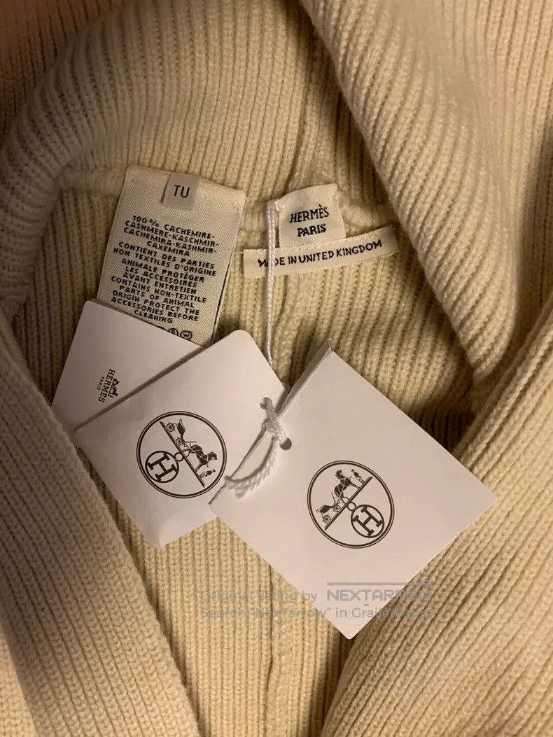 Hermes Hermes size TU Women's cashmere cloak coat Size M / US 6-8 / IT 42-44 - 5 Thumbnail
