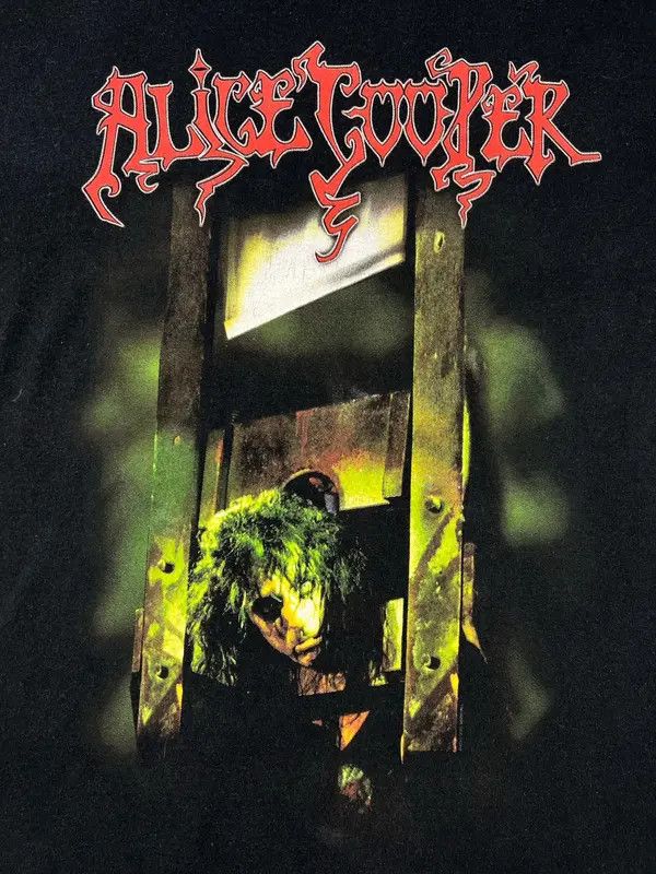 Band Tees Vintage Alice Cooper Tourture Tour With Teeth Band Tee Size US M / EU 48-50 / 2 - 4 Thumbnail