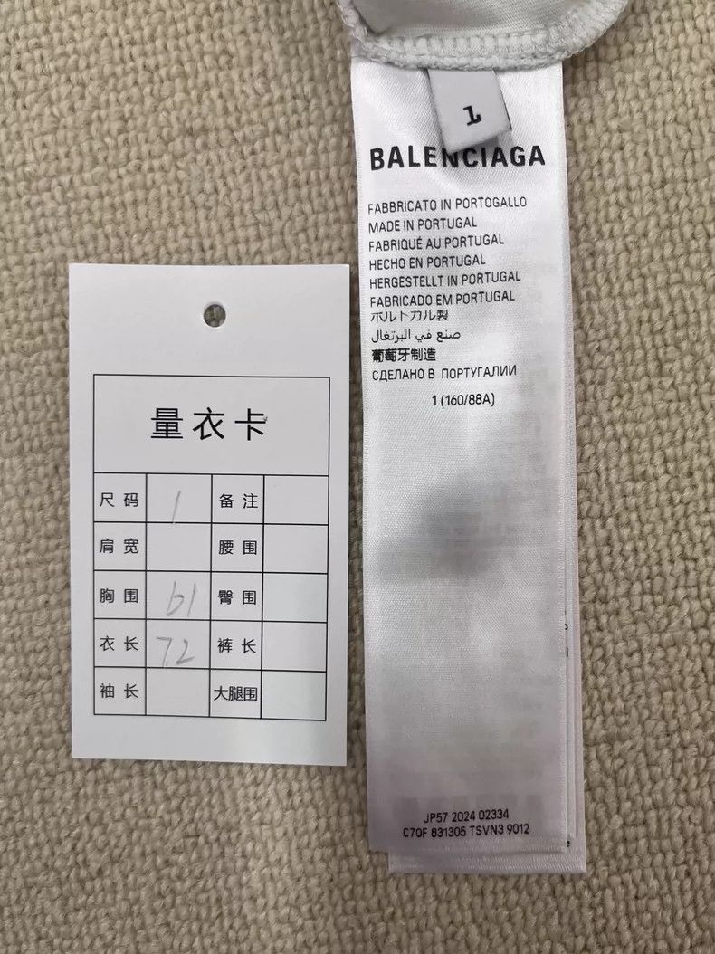 Balenciaga Balenciaga Basketball Shoes Printed Crew Neck Short Sleeves Size US S / EU 44-46 / 1 - 6 Thumbnail