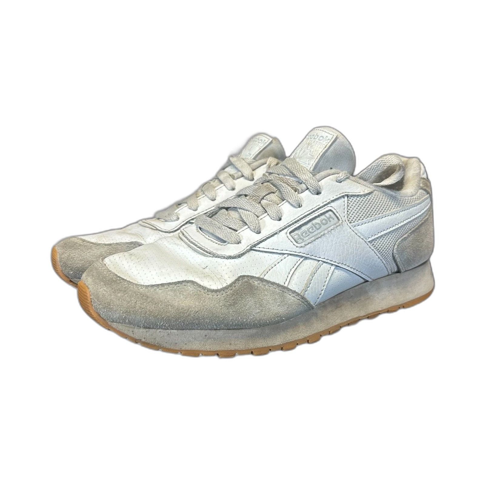 Reebok Reebok Classic Harman Run Sneakers White/Gum Woman’s 8 US Size US 8 / EU 41 - 5 Thumbnail