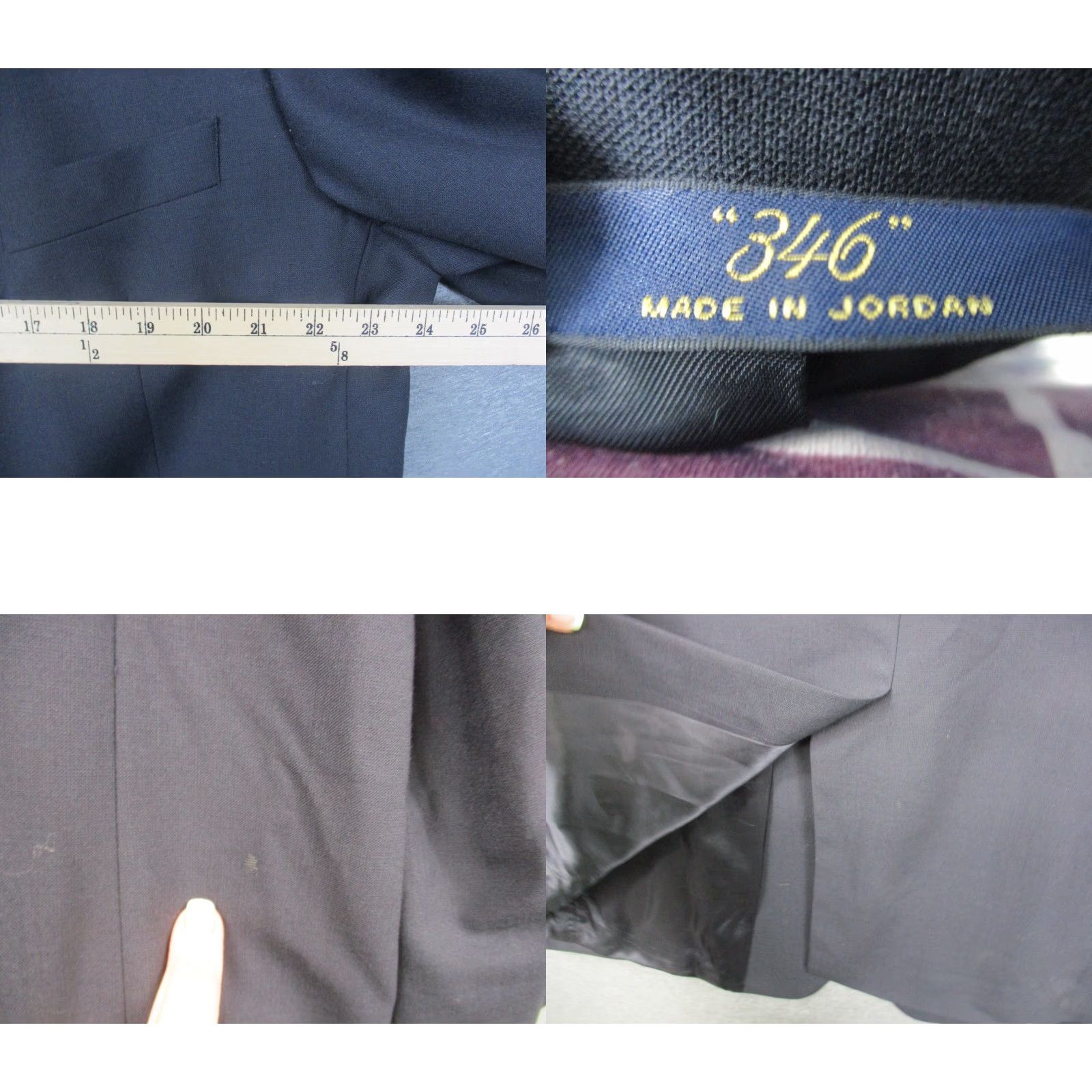 Brooks Brothers Brooks Brothers Jacket 346 Wool 46 L Dark Gray Stretch Sport Coat Mens Regular 46 Gray Vintage 90s Size US S / EU 44-46 / 1 - 8 Thumbnail