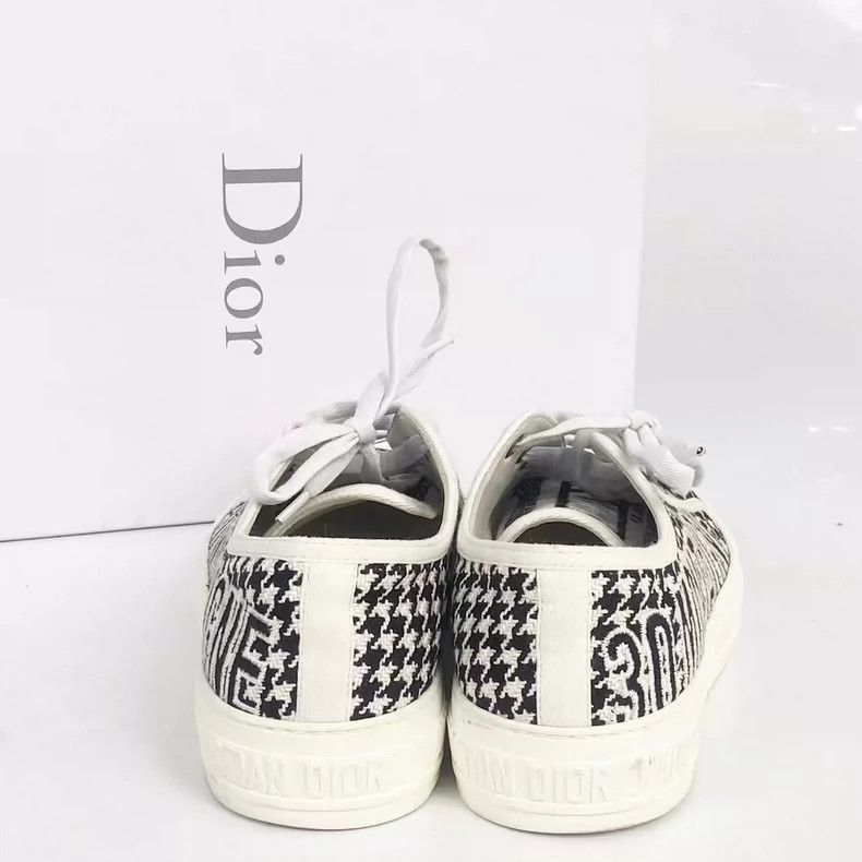 Dior Dior Houndstooth Print Sneakers Size 37-2506 Size US 6.5 / EU 39-40 - 3 Thumbnail