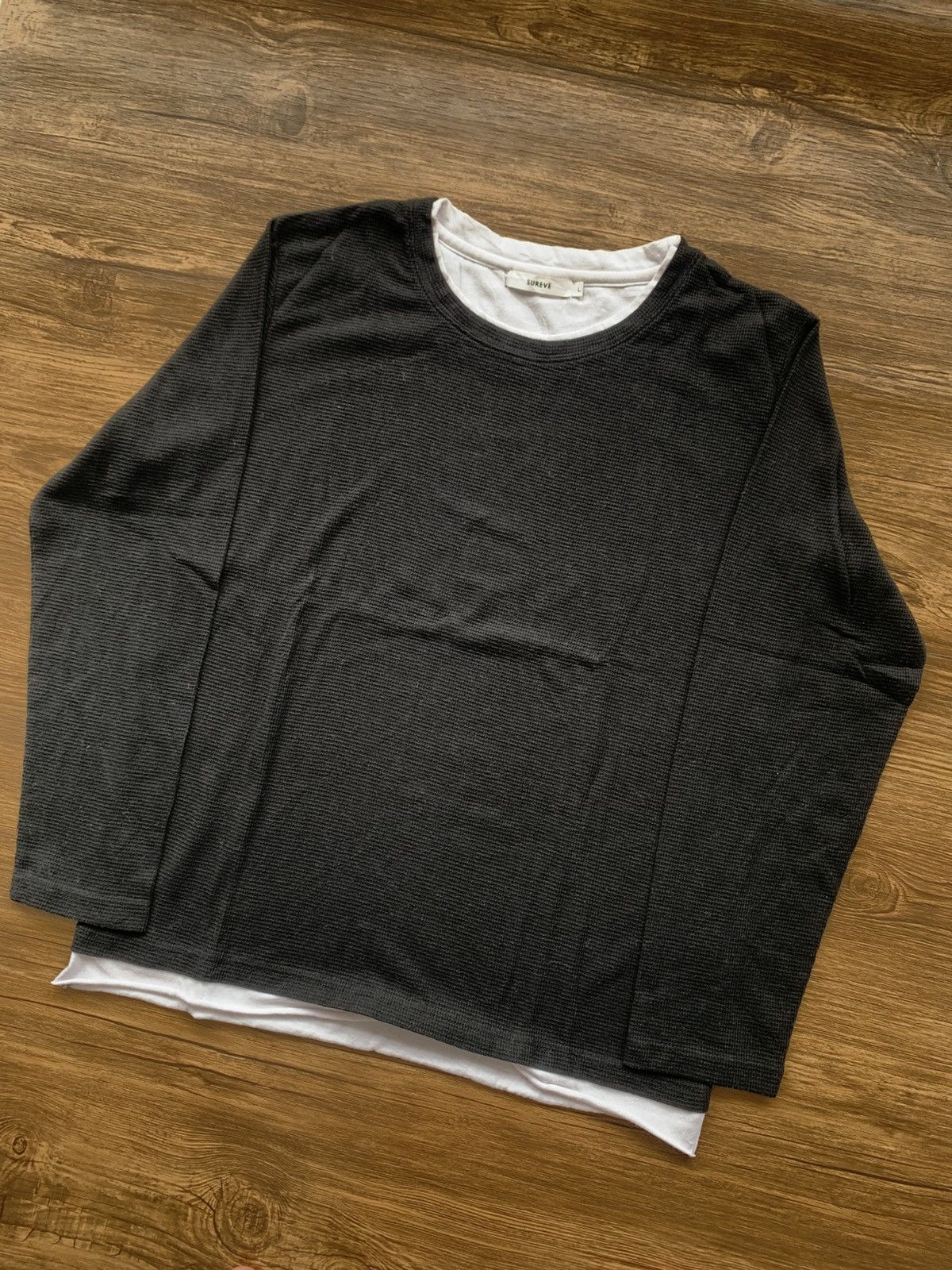 Japanese Brand 2000s japanese archive sureve y2k longsleeve tee Size US L / EU 52-54 / 3 - 3 Thumbnail