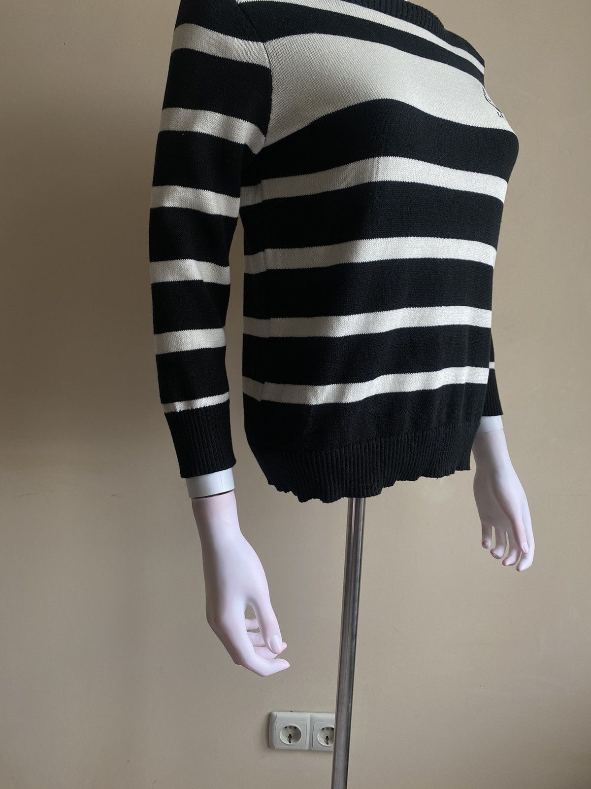 Polo Ralph Lauren Ralph Lauren Black Label Striped Boatneck Sweater Size S Size S / US 4 / IT 40 - 5 Thumbnail