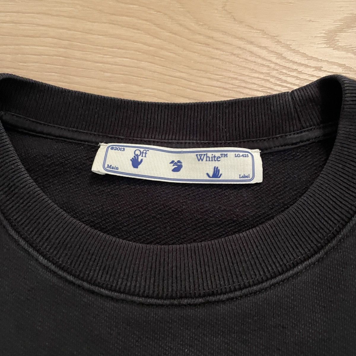 Off-White Off White Paperclip Crewneck Size US M / EU 48-50 / 2 - 7 Thumbnail