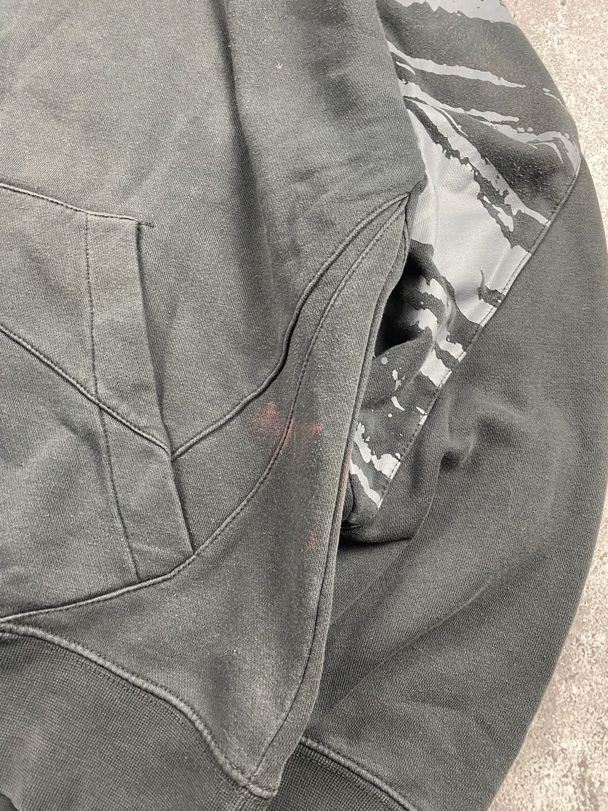 Nike × Vintage Y2K NIKE Swoosh Tonal grey Hoodie Sweatshirt Size US L / EU 52-54 / 3 - 8 Thumbnail