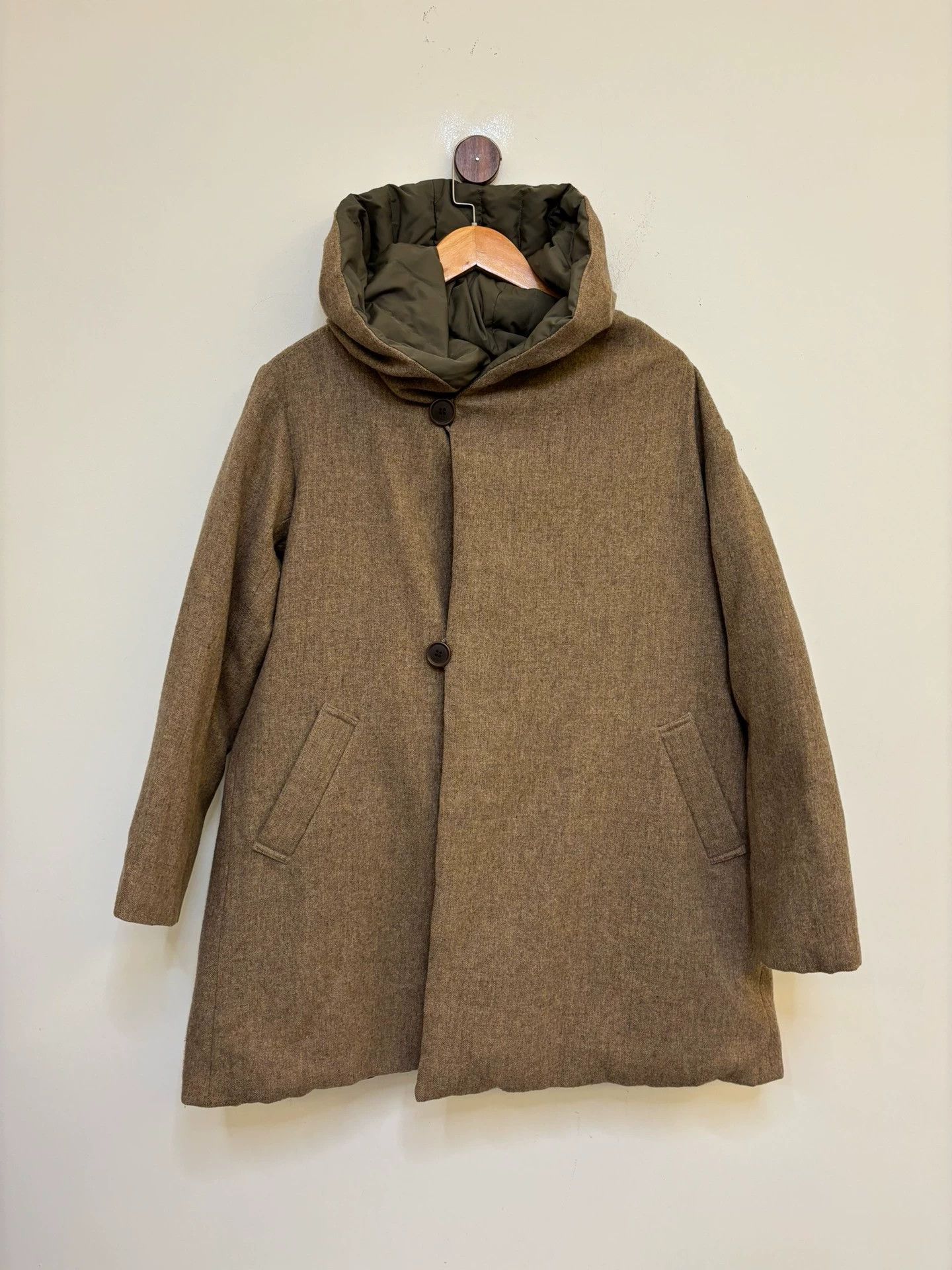 Issey Miyake Issey Miyake 90s Plantation Wool/Nylon Padded Jacket Size US M / EU 48-50 / 2 - 1 Thumbnail