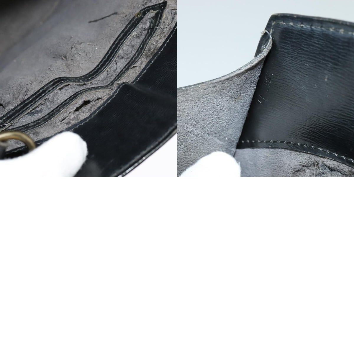 Louis Vuitton LOUIS VUITTON Epi Cluny Shoulder Bag Black M52252 Size ONE SIZE - 12 Thumbnail