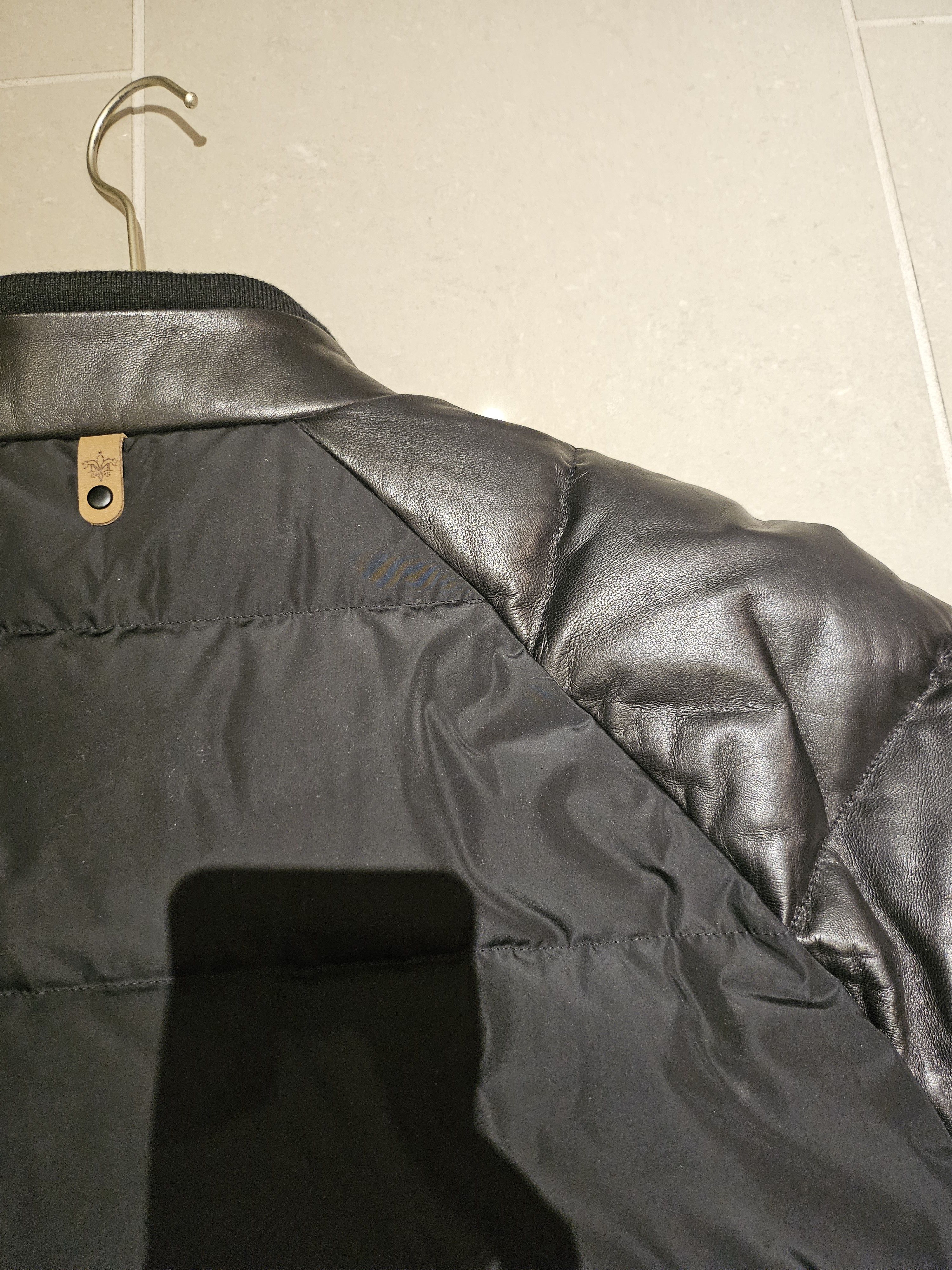 Mackage Mackage down bomber jacket with leather sleeves Size US S / EU 44-46 / 1 - 14 Thumbnail