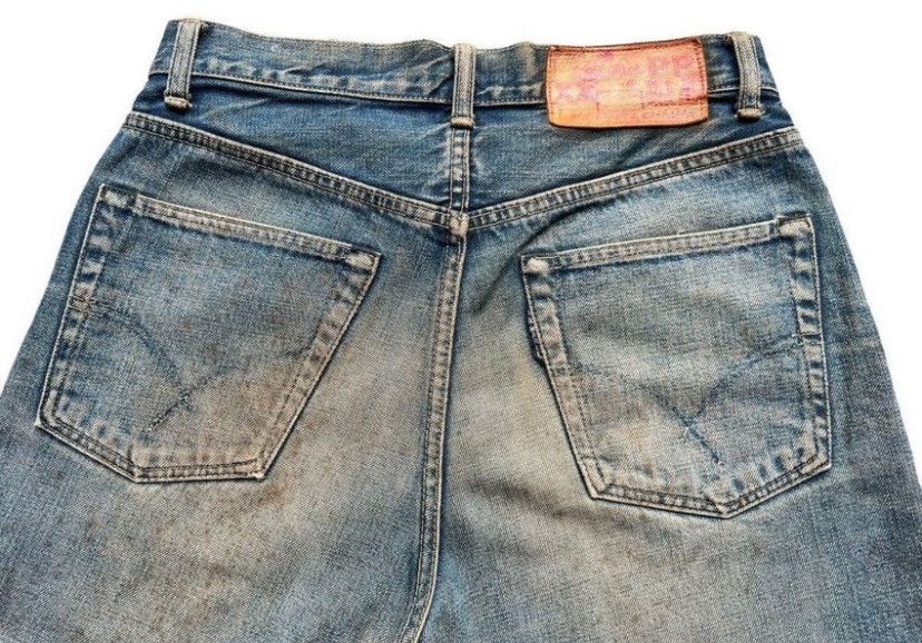 Blue Blue Japan Vintage Blue Blue Japan Selvedge Distressed Rusty Jeans 29 Size US 29 - 7 Thumbnail
