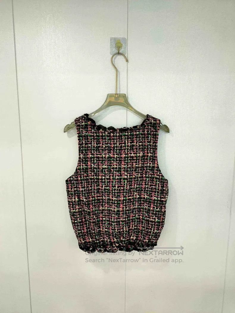 Chanel Chanel Silk small fragrance style vest Size XS / US 0-2 / IT 36-38 - 3 Thumbnail