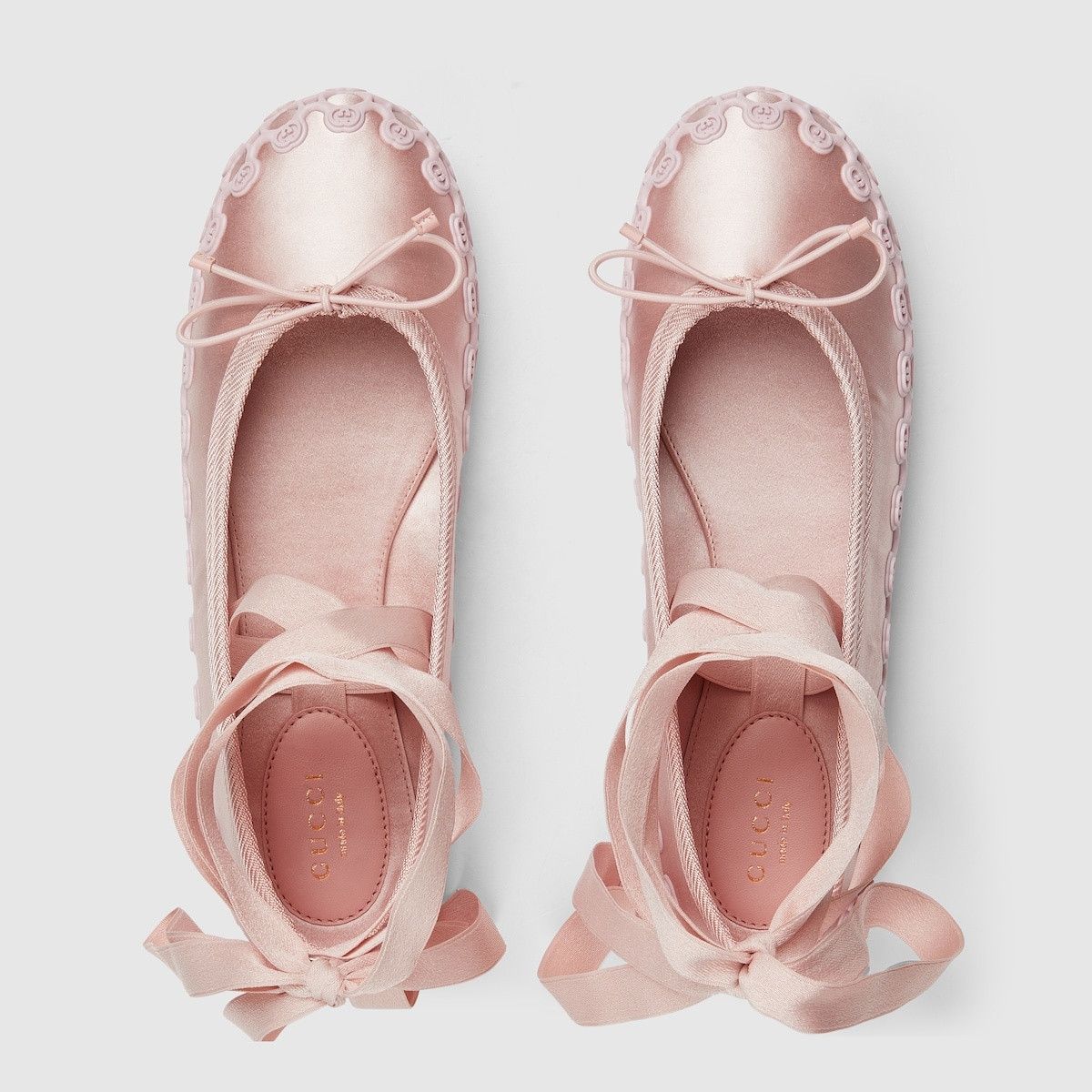 Gucci oc11z1025 Cub3d Ballet Flats in Pink Size US 7.5 / IT 37.5 - 6 Thumbnail