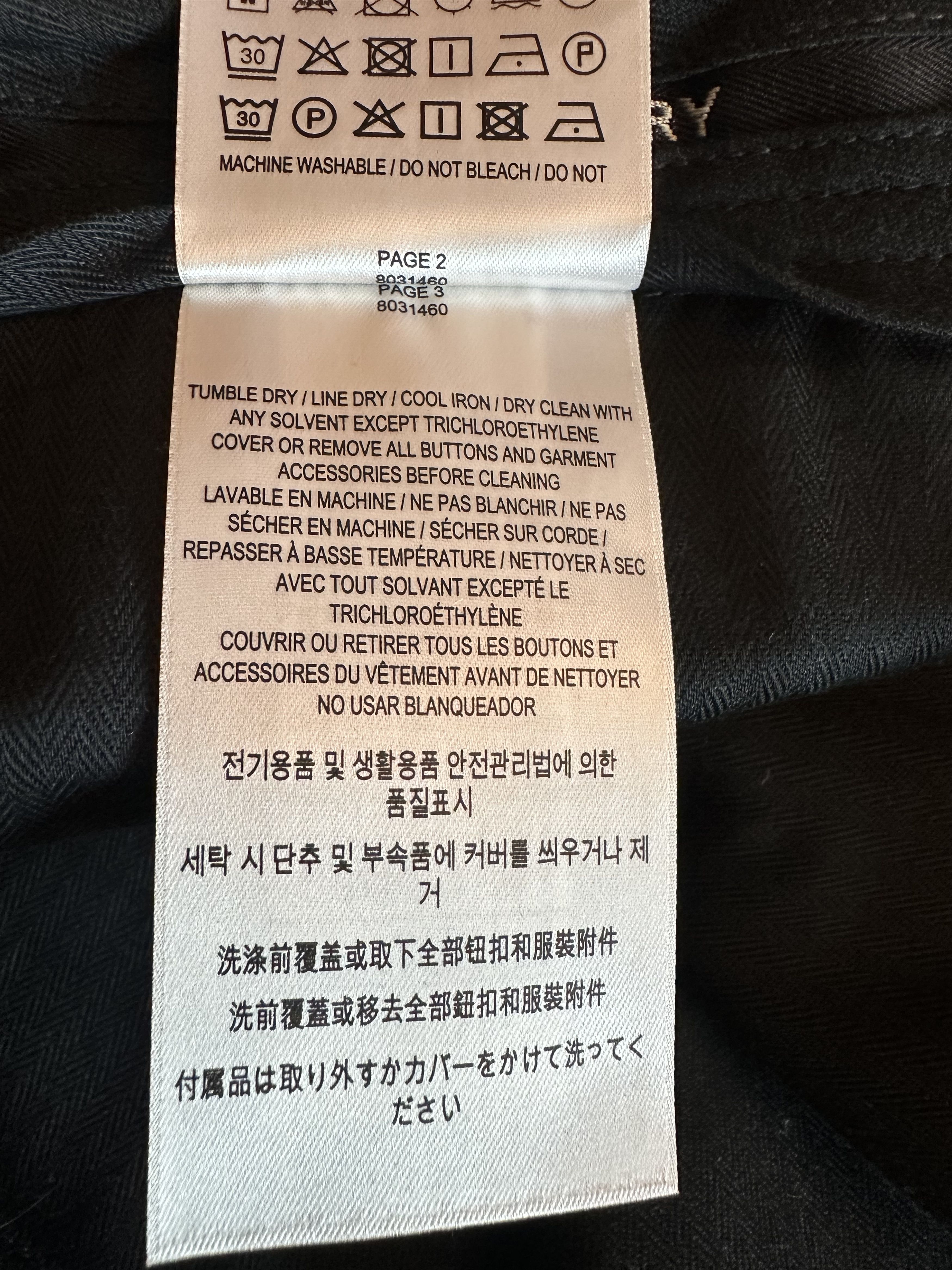 Burberry Burberry Icon Stripe Detail Black Twill Tailored Dan Shorts Size US 34 / EU 50 - 11 Thumbnail