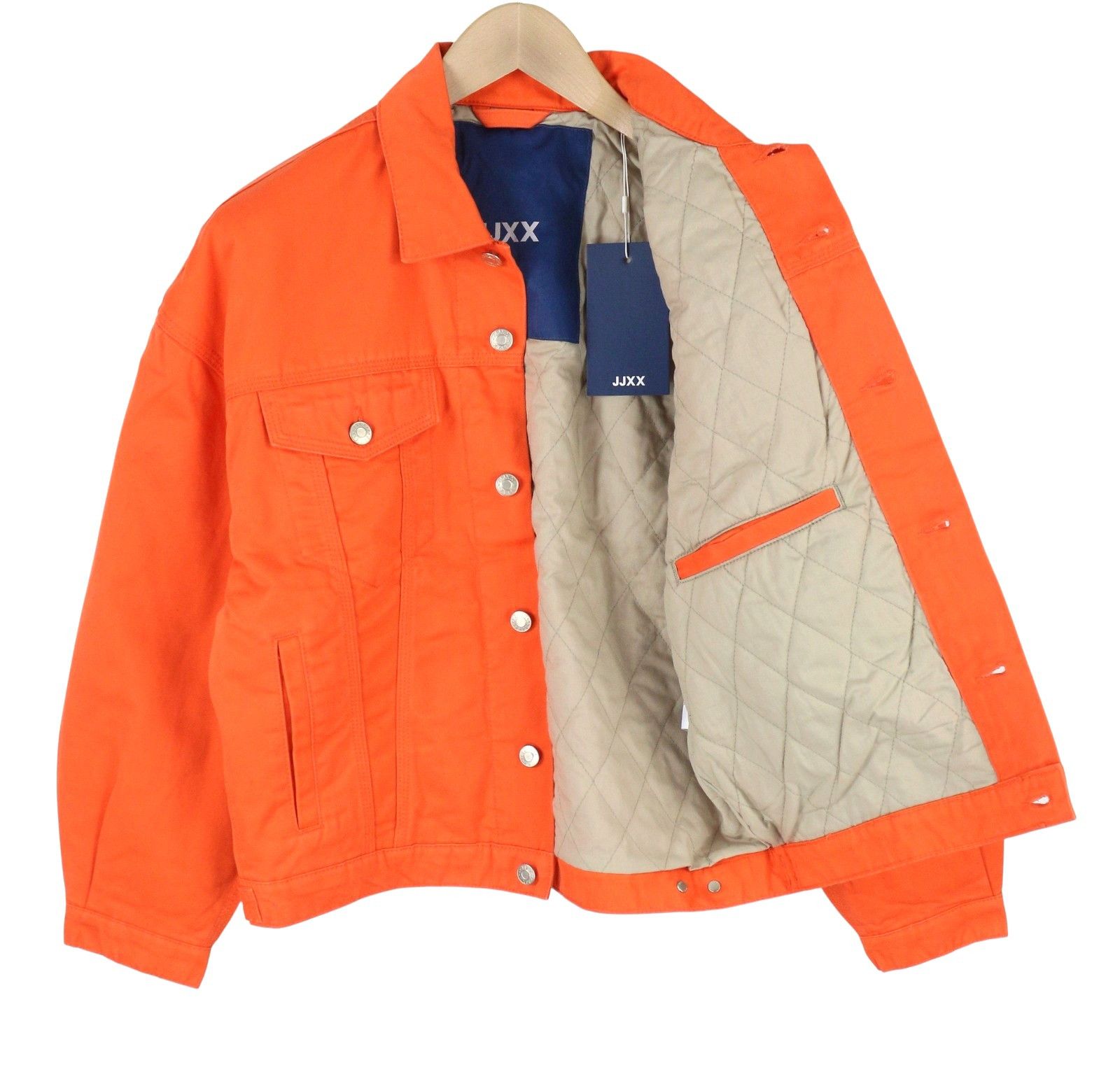 Jack & Jones MOCCA CANVAS S Red Orange Oversized Denim 88044 Size S / US 4 / IT 40 - 5 Thumbnail