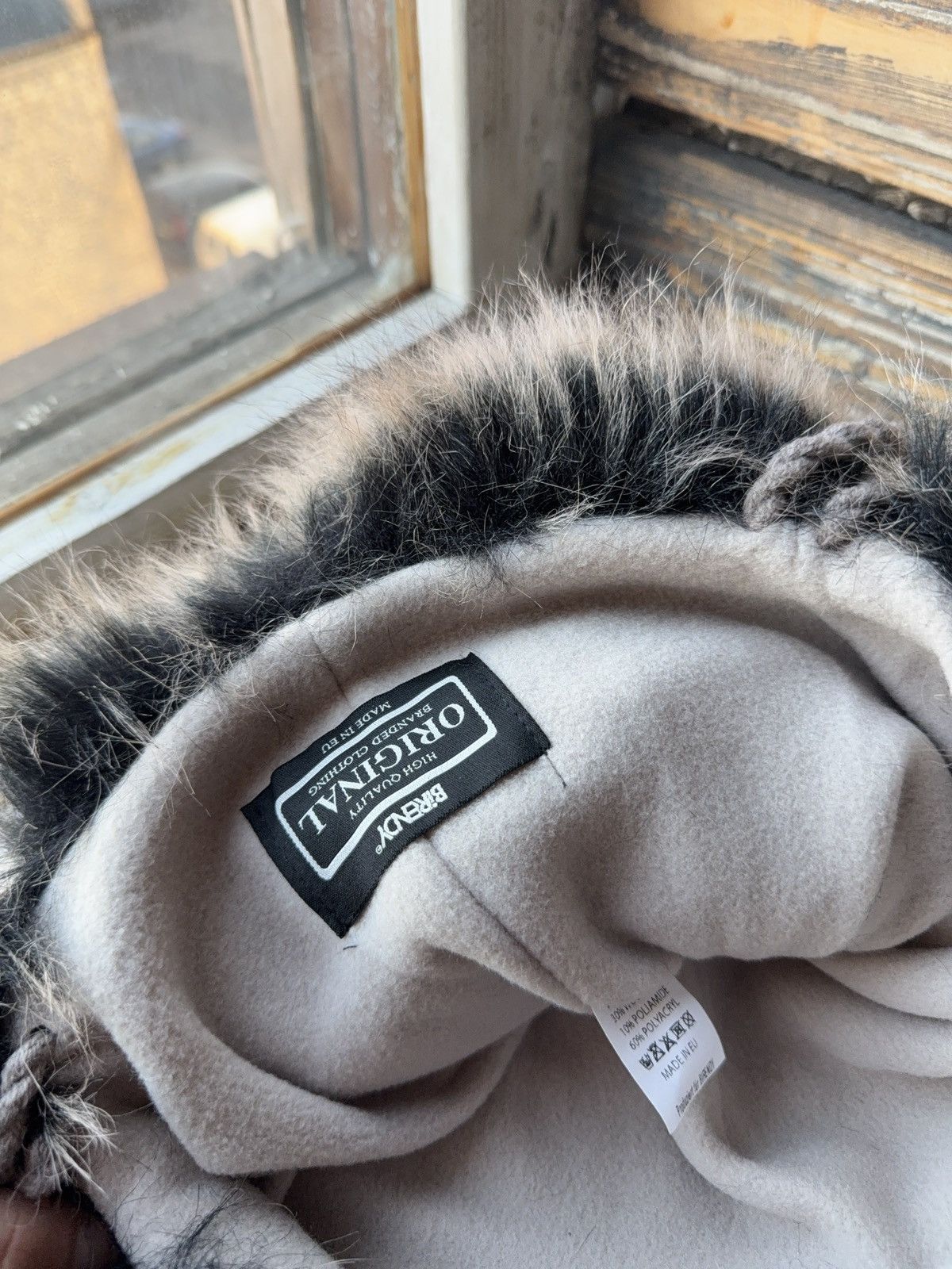 Japanese Brand Japanese 00s Y2K Retro Avant Garde Mohair Fuzzy Trapper Hat Size ONE SIZE - 10 Thumbnail