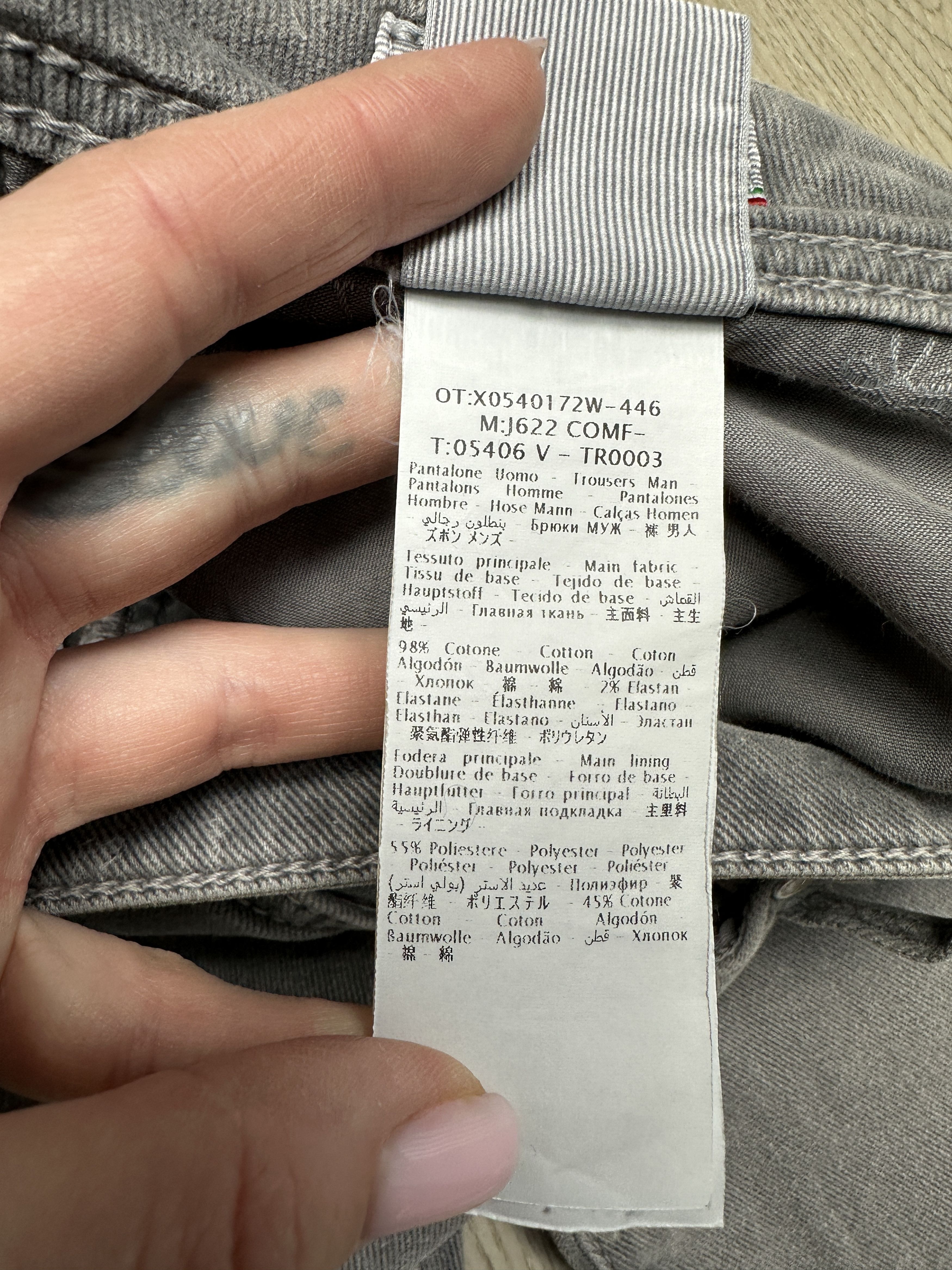 Jacob Cohen Jacob Cohen Mens Denim Pants Jeans Size US 32 / EU 48 - 8 Thumbnail
